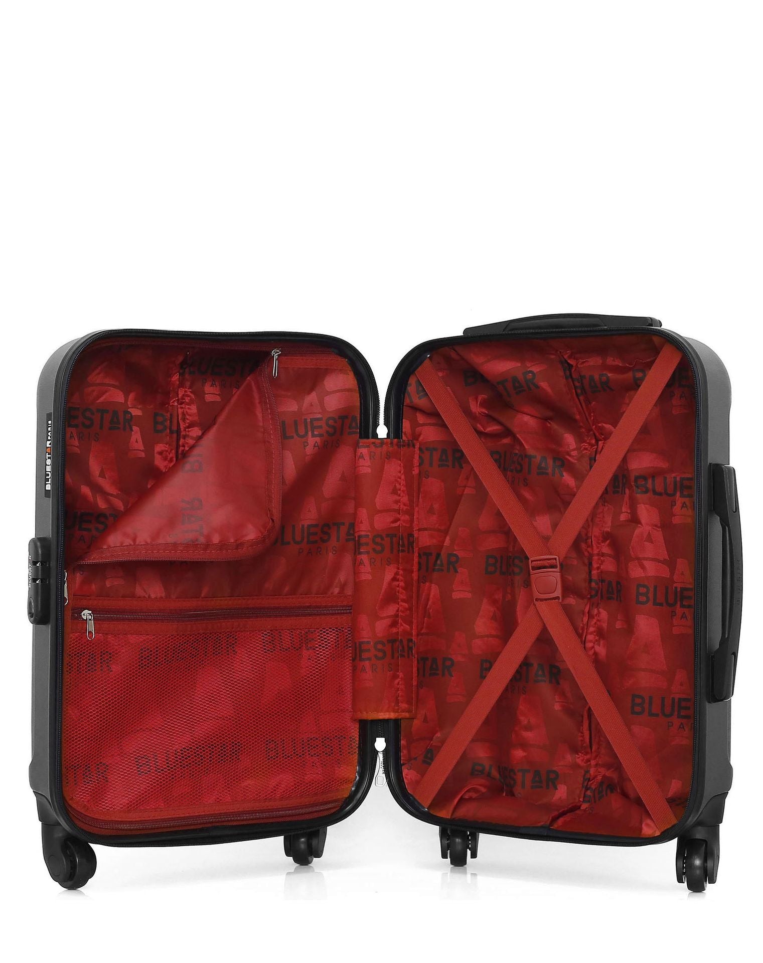 bluestar-napoli-valise-cabine-55cm-abs-rose-dor-4-roues image 6
