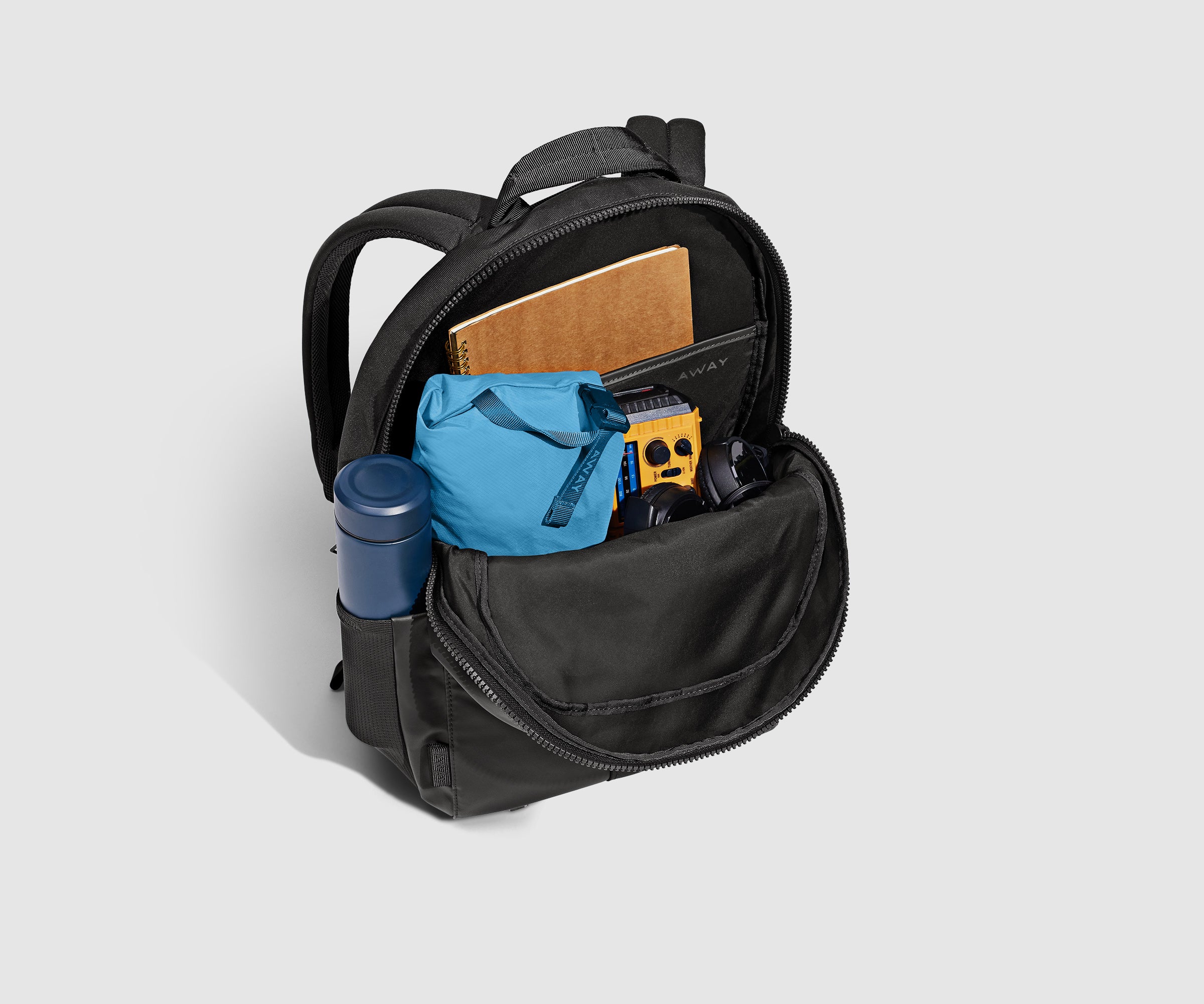 away-active-backpack-sac-dos-26l-jet-black-noir image 5