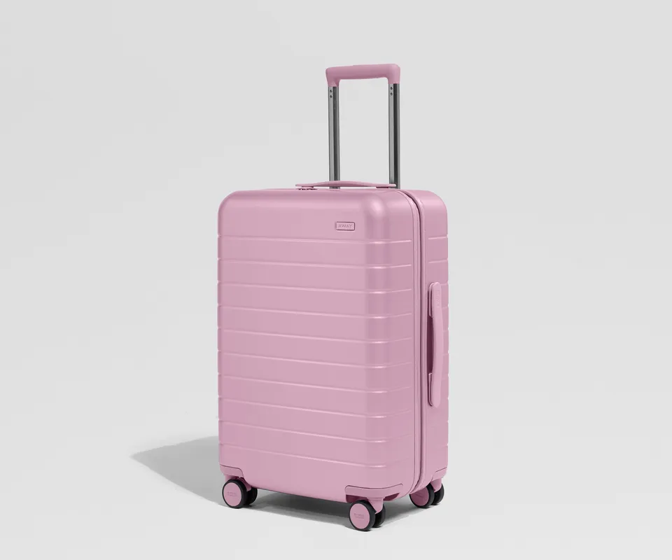 away-bigger-carry-on-valise-cabine-rigide-rose-glacial image 1