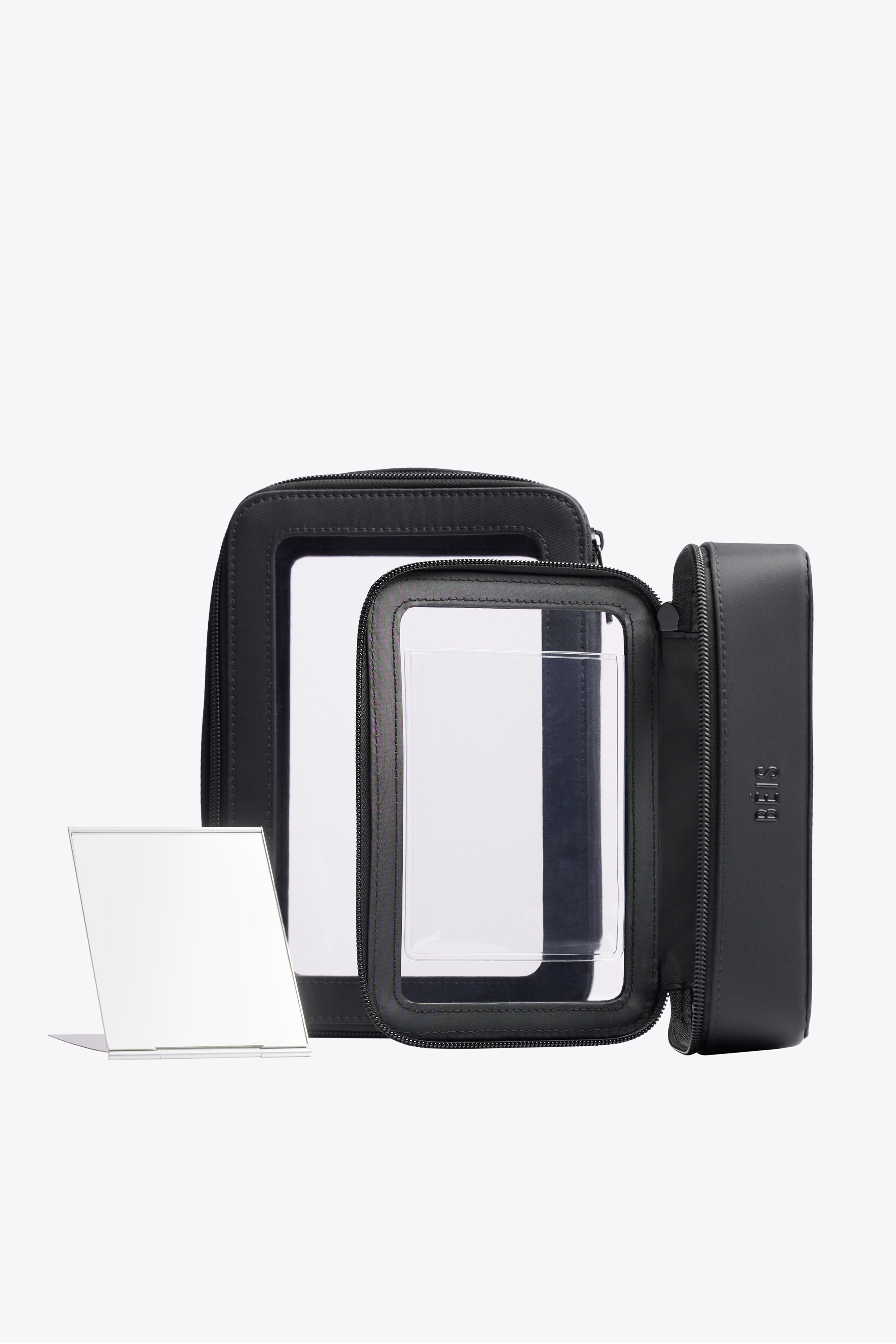 beis-in-flight-cosmetic-set-trousse-voyage-noir-tsa image 2