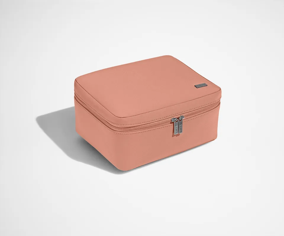 away-cosmetics-bag-trousse-maquillage-clay-pink-rose-argile image 1