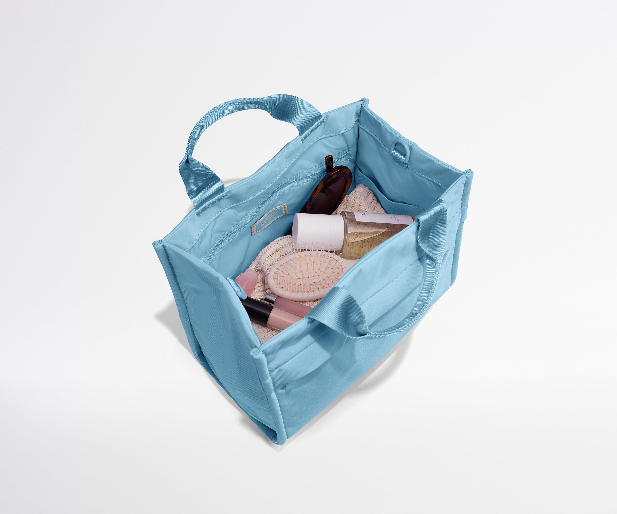 away-featherlight-mini-daily-tote-bag-opal-blue-l-ger image 2