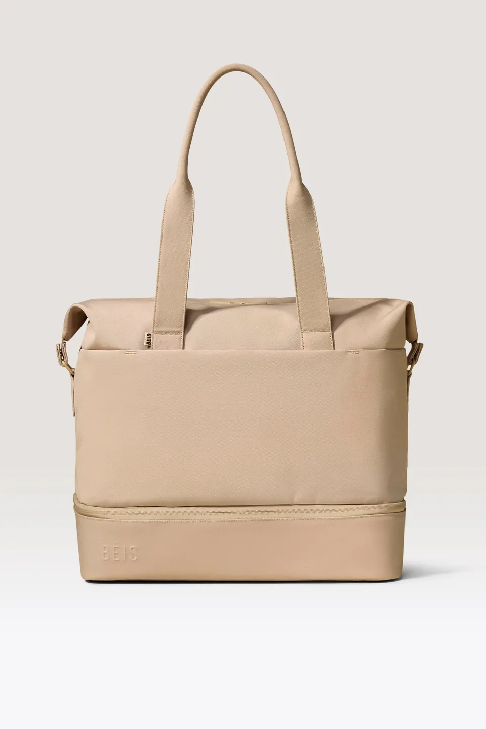 beis-the-weekender-sac-week-end-beige-fond-chaussures image 1