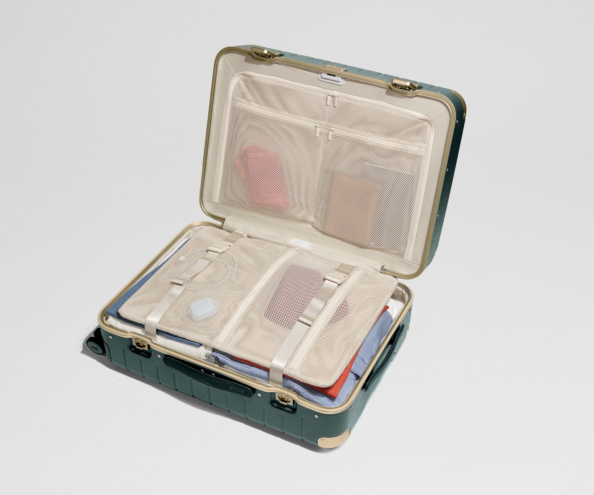 away-aluminum-edge-medium-valise-soute-vert-aluminium image 6