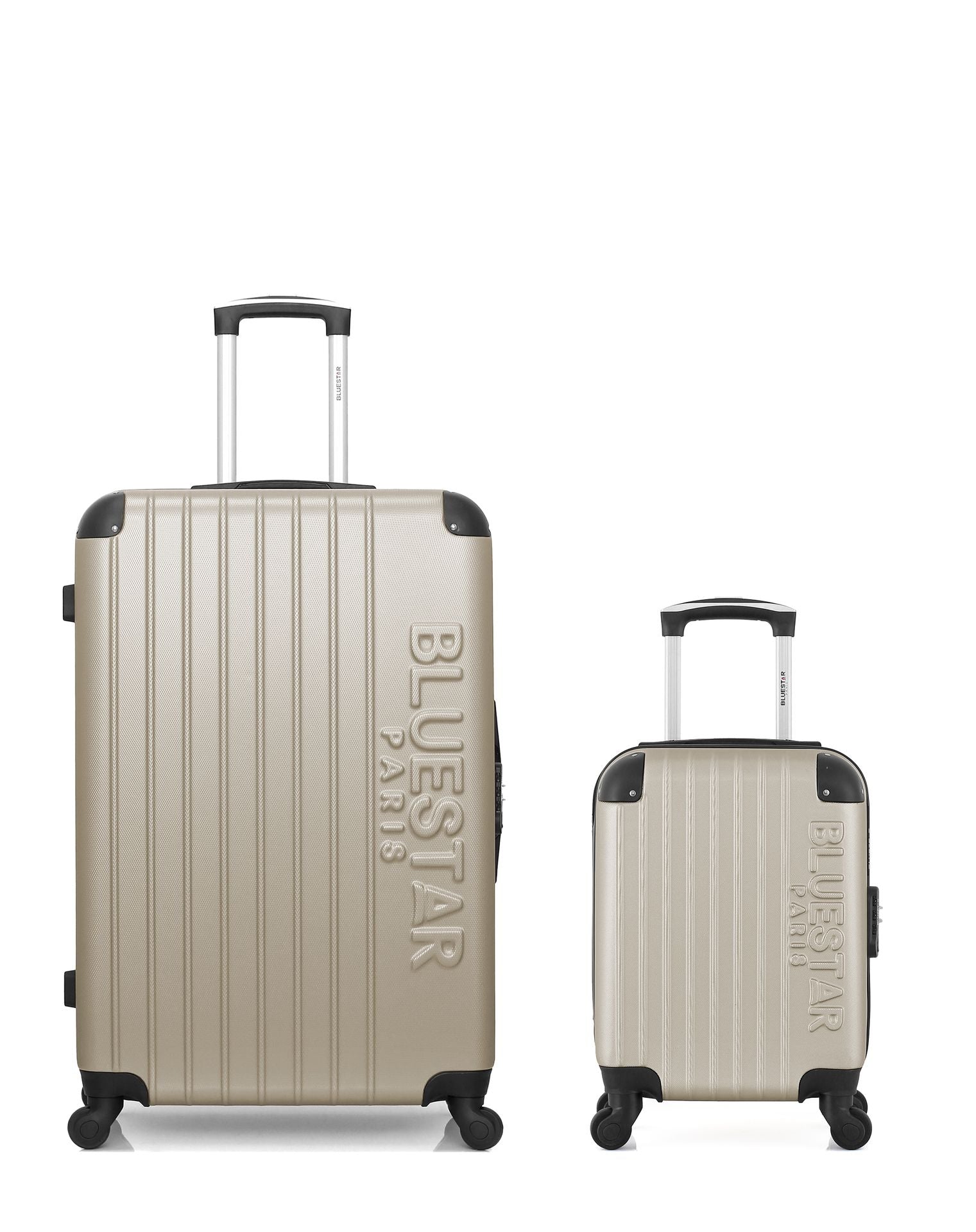 bluestar-bucarest-lot-2-valises-rigides-grand-cabine-xxs-vert-fonc image 7