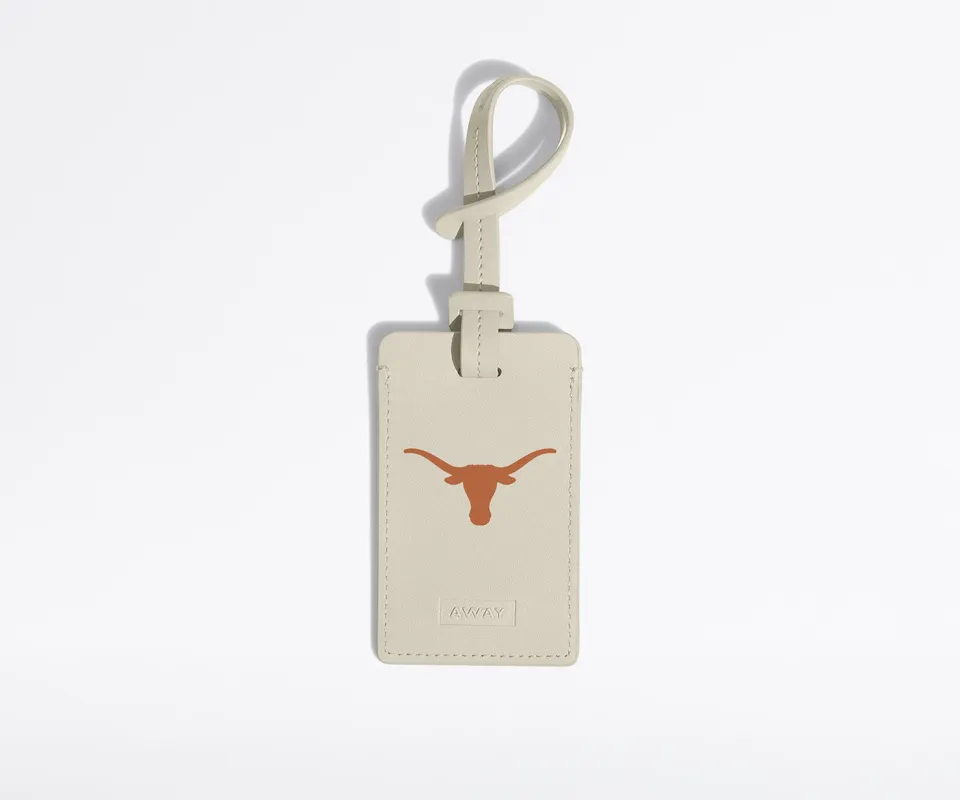 away-collegiate-tiquette-bagage-cuir-university-of-texas image 1