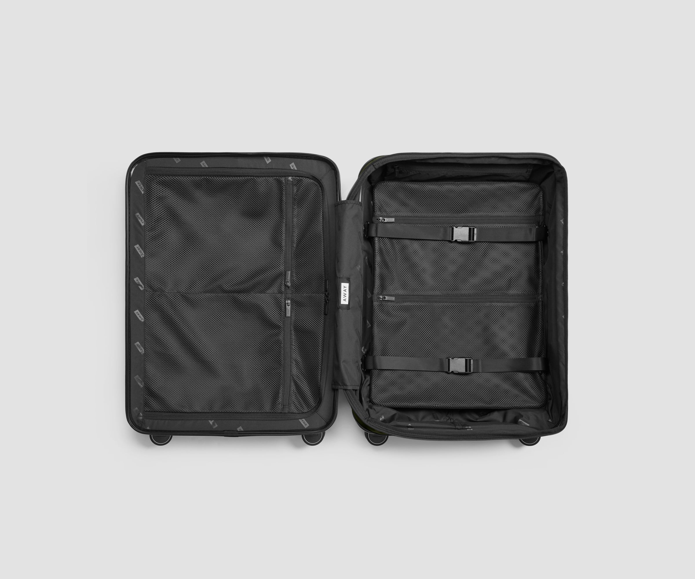 away-medium-flex-3-valise-soute-vert-olive-extensible image 4