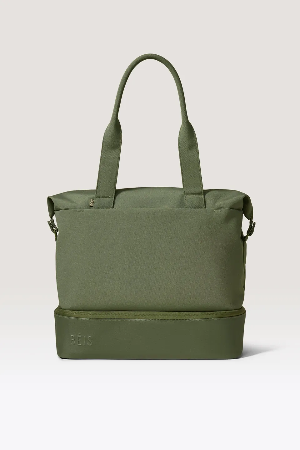 beis-mini-weekender-sac-week-end-olive-housse-ordinateur image 1