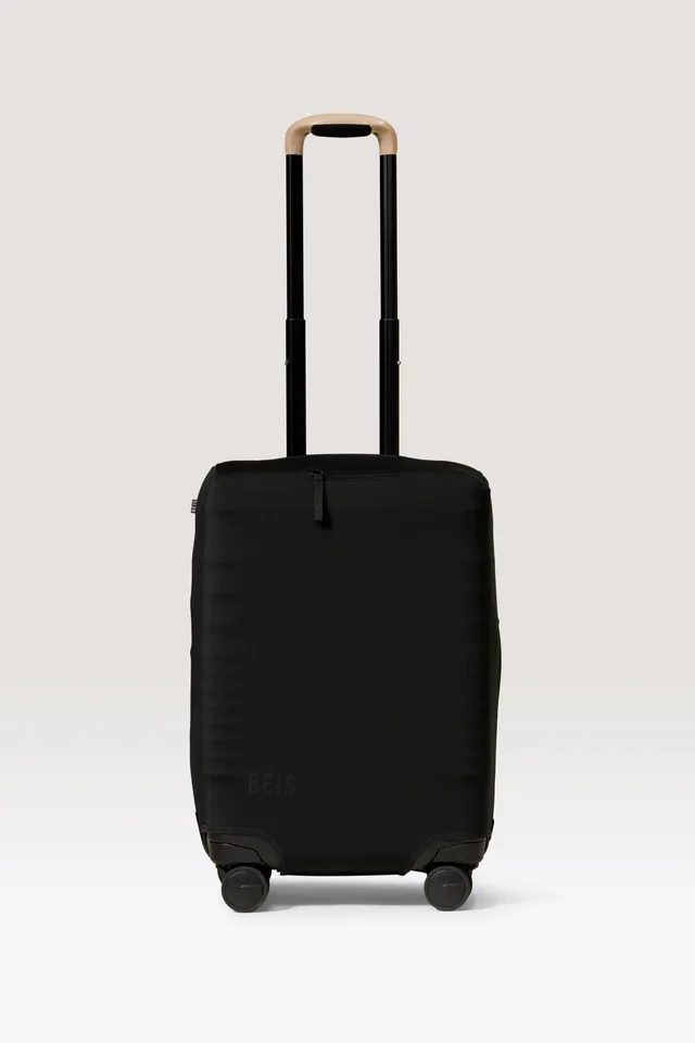 beis-carry-on-housse-valise-noire-lavable-cabine image 1