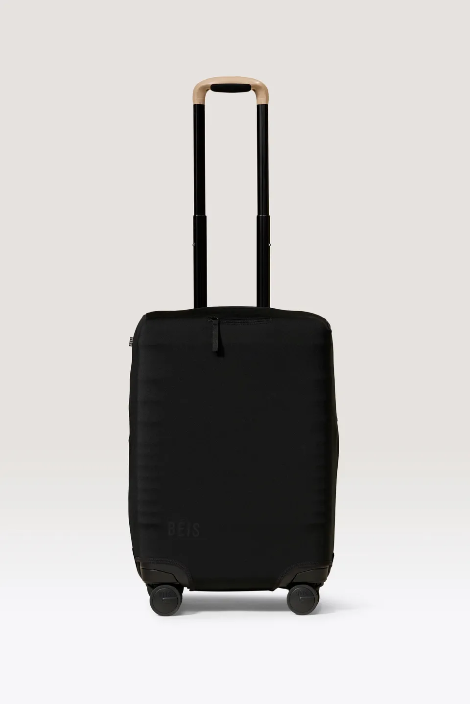 beis-carry-on-housse-valise-noire-lavable-cabine image 1