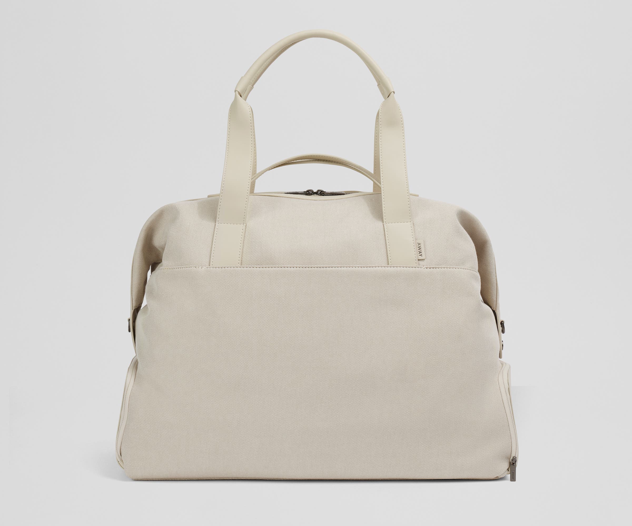 away-transit-weekender-sac-week-end-tan-toile-ordinateur image 1