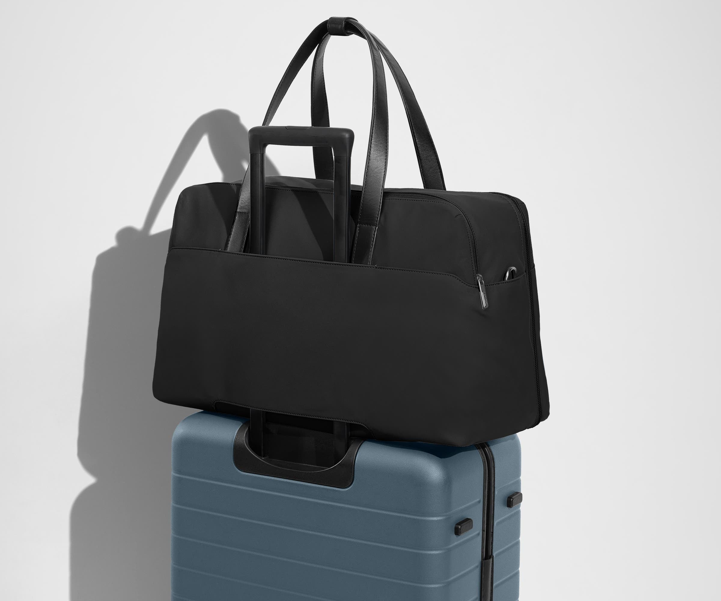 away-weekender-sac-de-voyage-jet-black-avec-bandouli-re image 7