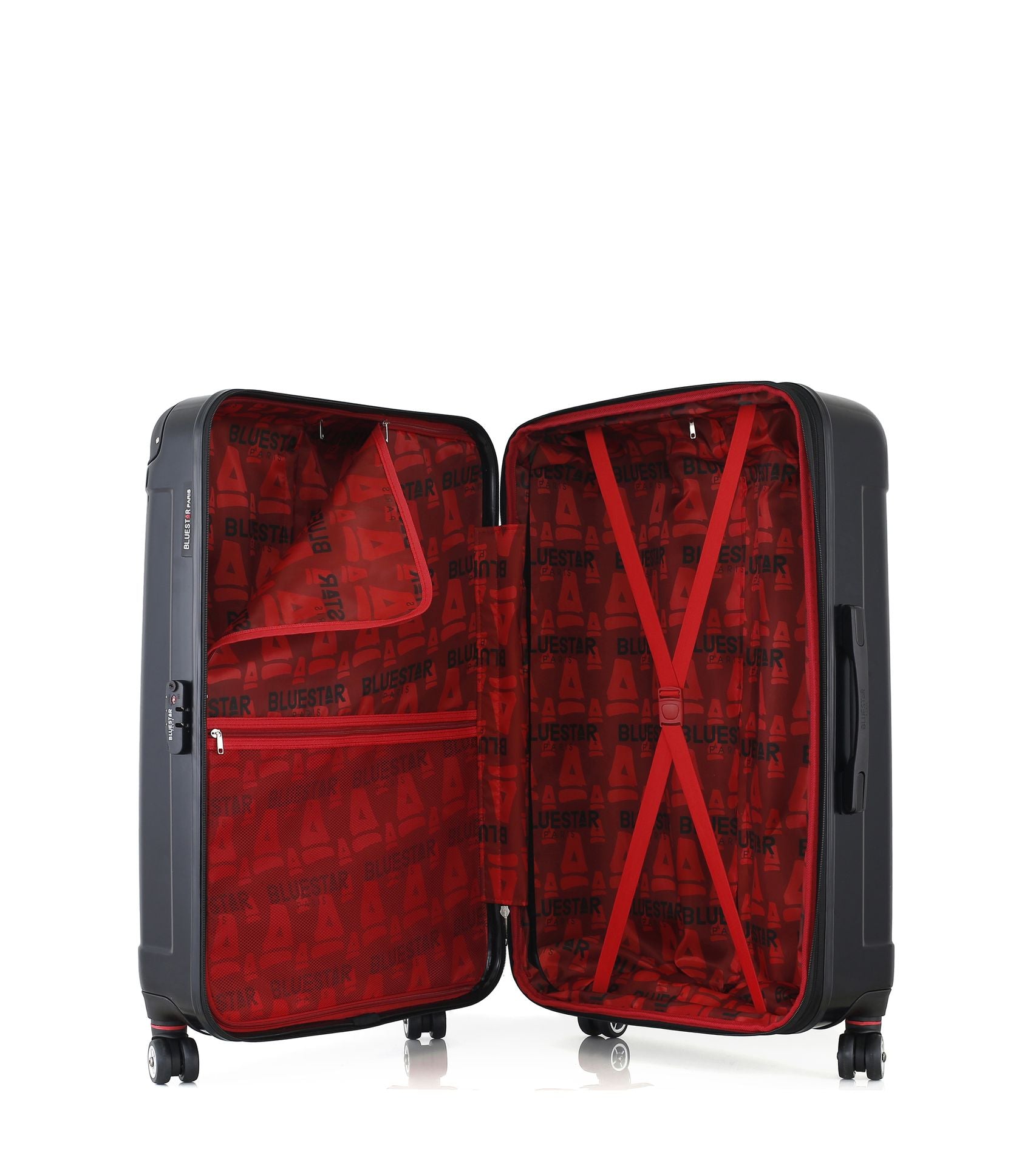bluestar-tunis-lot-2-valises-rigides-abs-noir-cabine-soute image 6