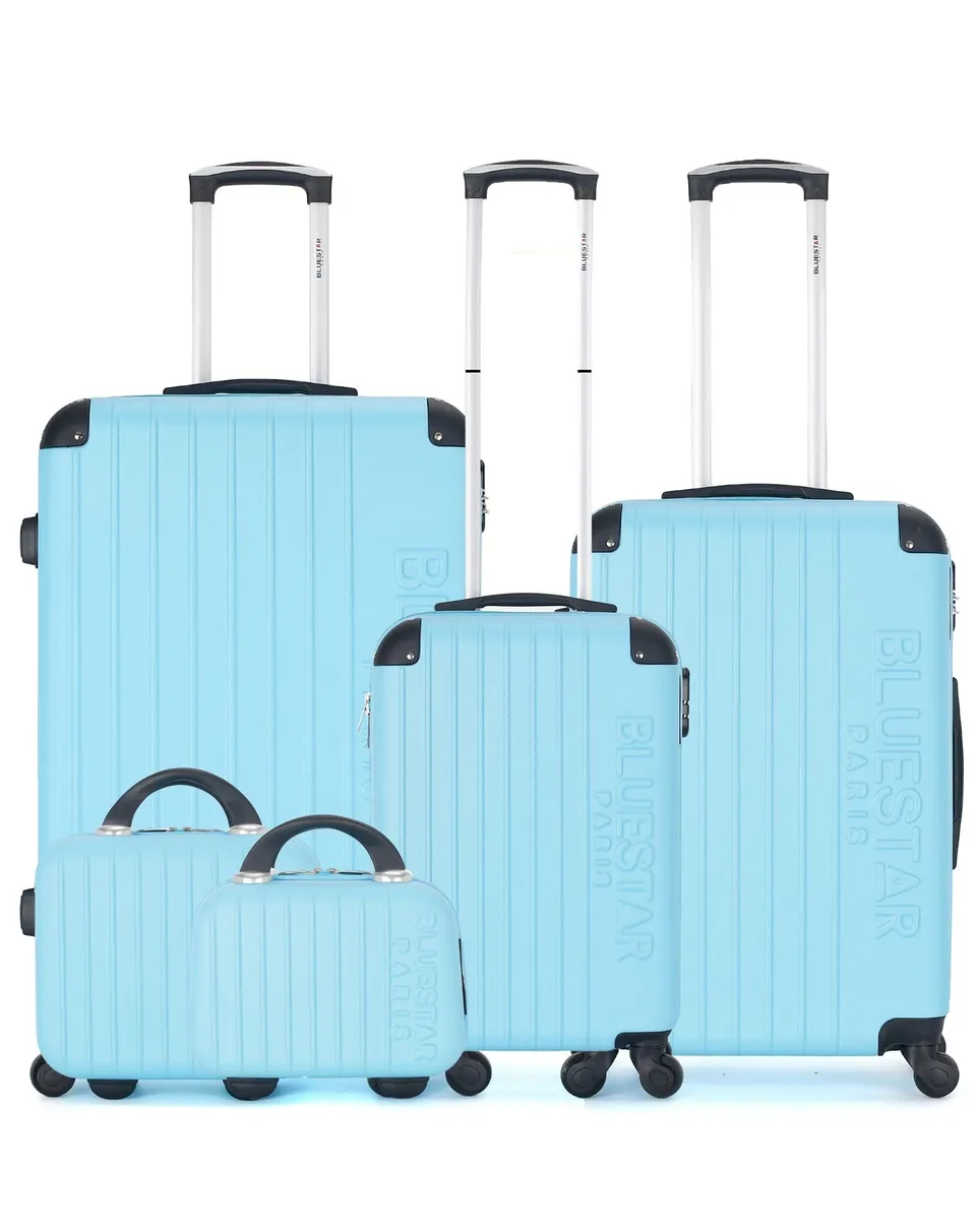bluestar-bucarest-f-set-5-valises-rigides-noir image 1