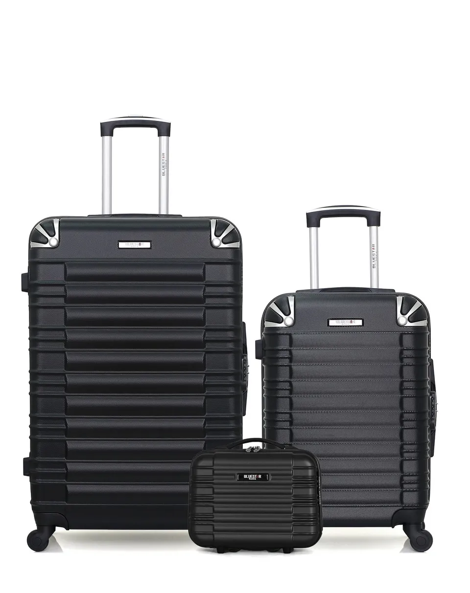 bluestar-lima-lot-3-valises-grand-format-cabine-vanity-noir image 1