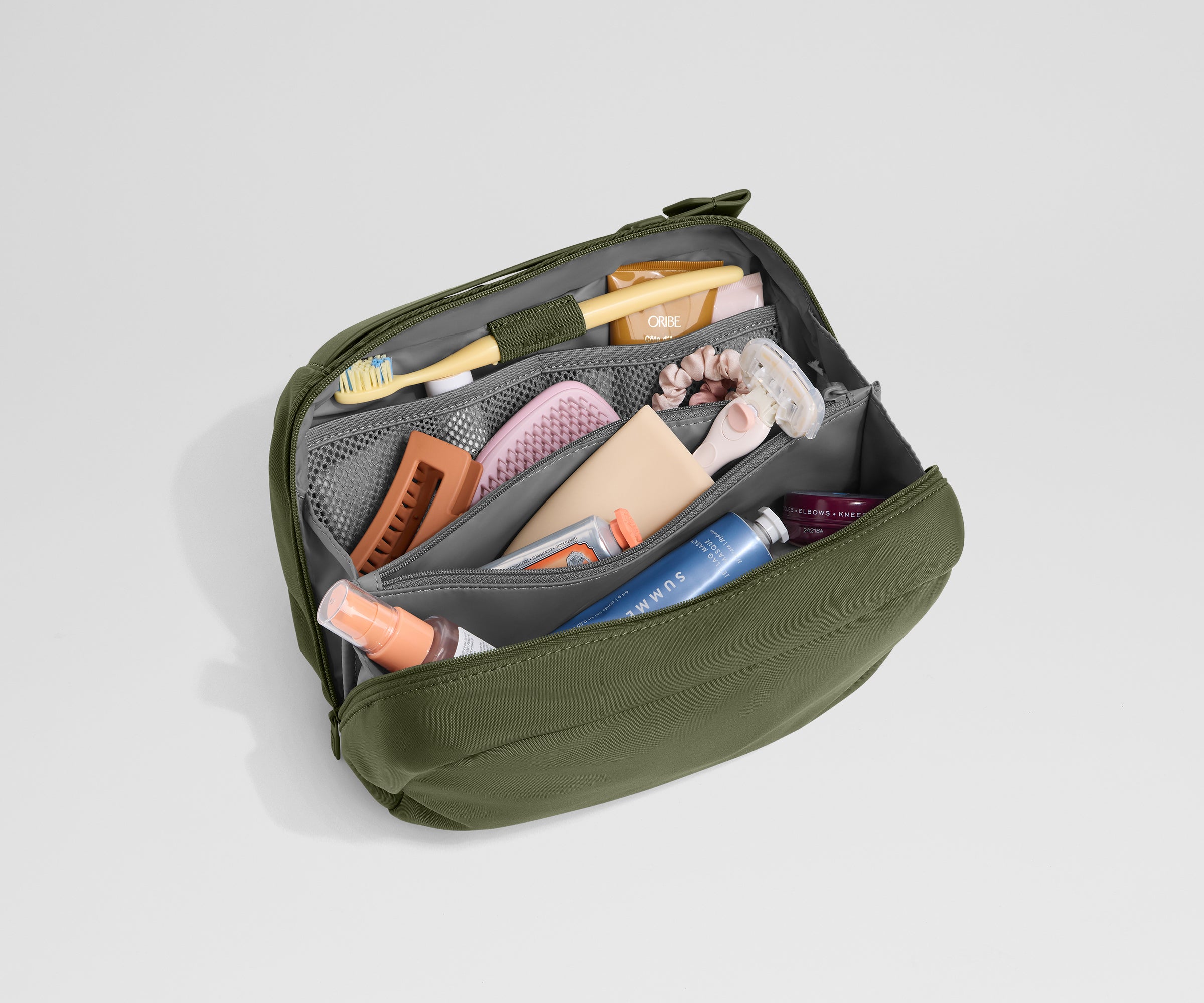away-trousse-de-toilette-large-vert-olive image 2