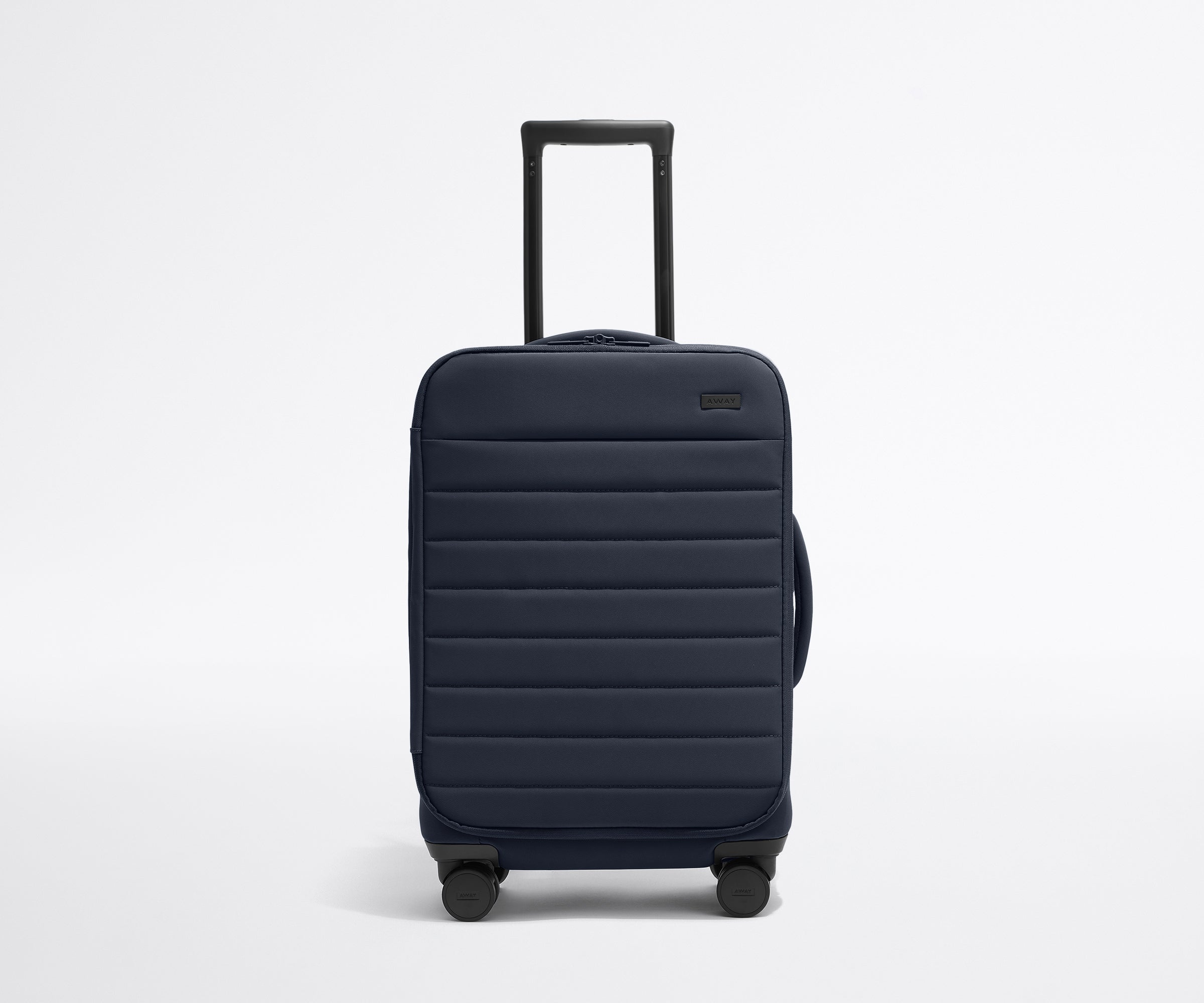 away-softside-carry-on-valise-cabine-coast-blue-extensible image 2