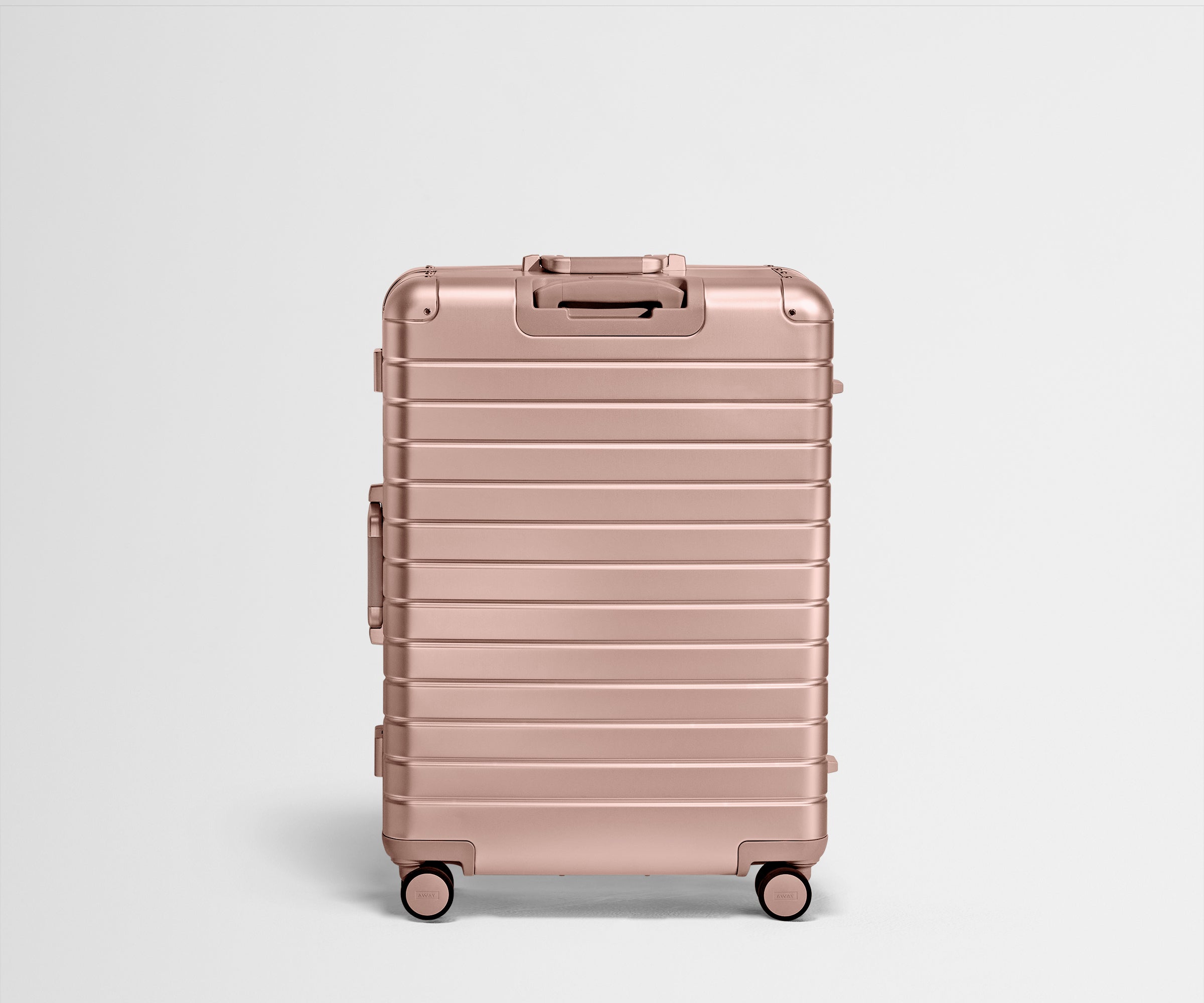 away-large-aluminum-valise-soute-rose-gold-aluminium image 6