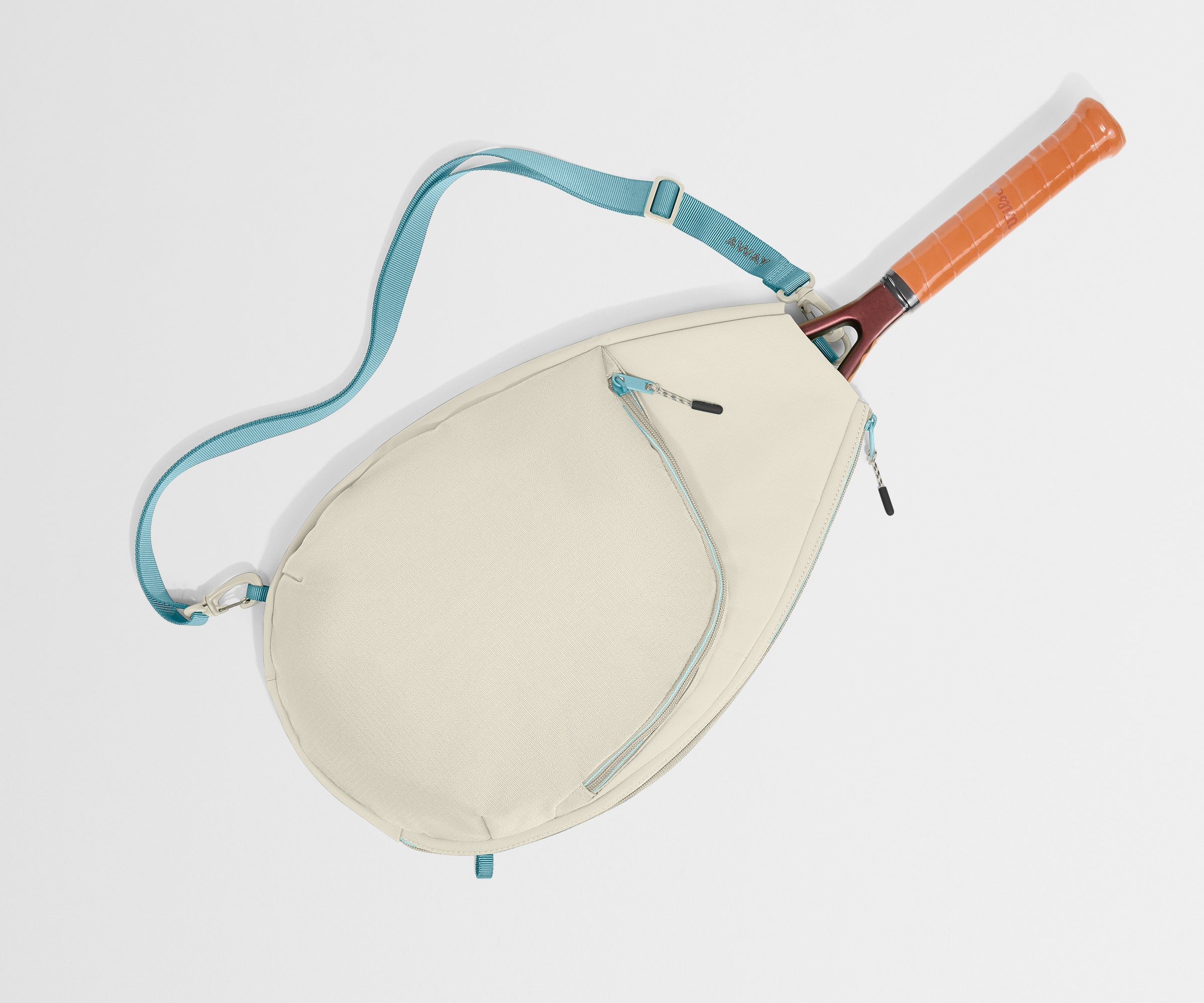 away-racket-bag-sac-tennis-salt-white-raquette image 2