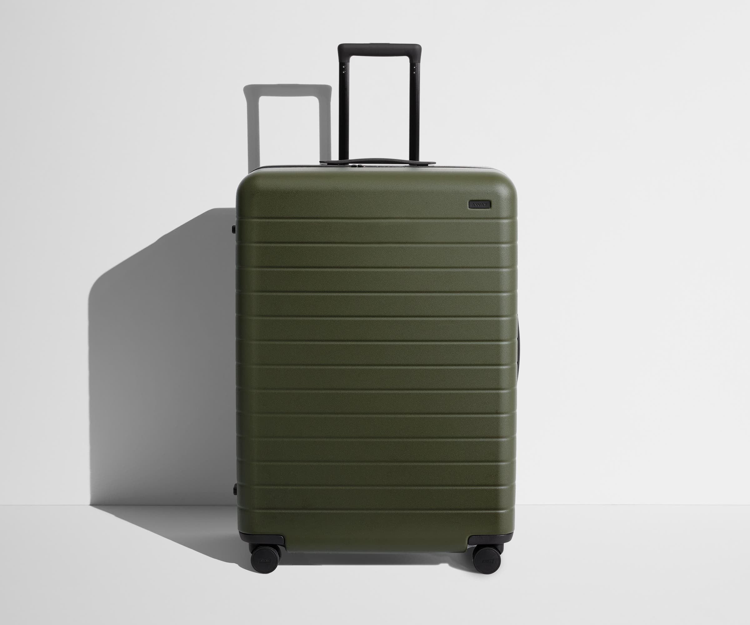 away-large-valise-soute-vert-olive-rigide image 1