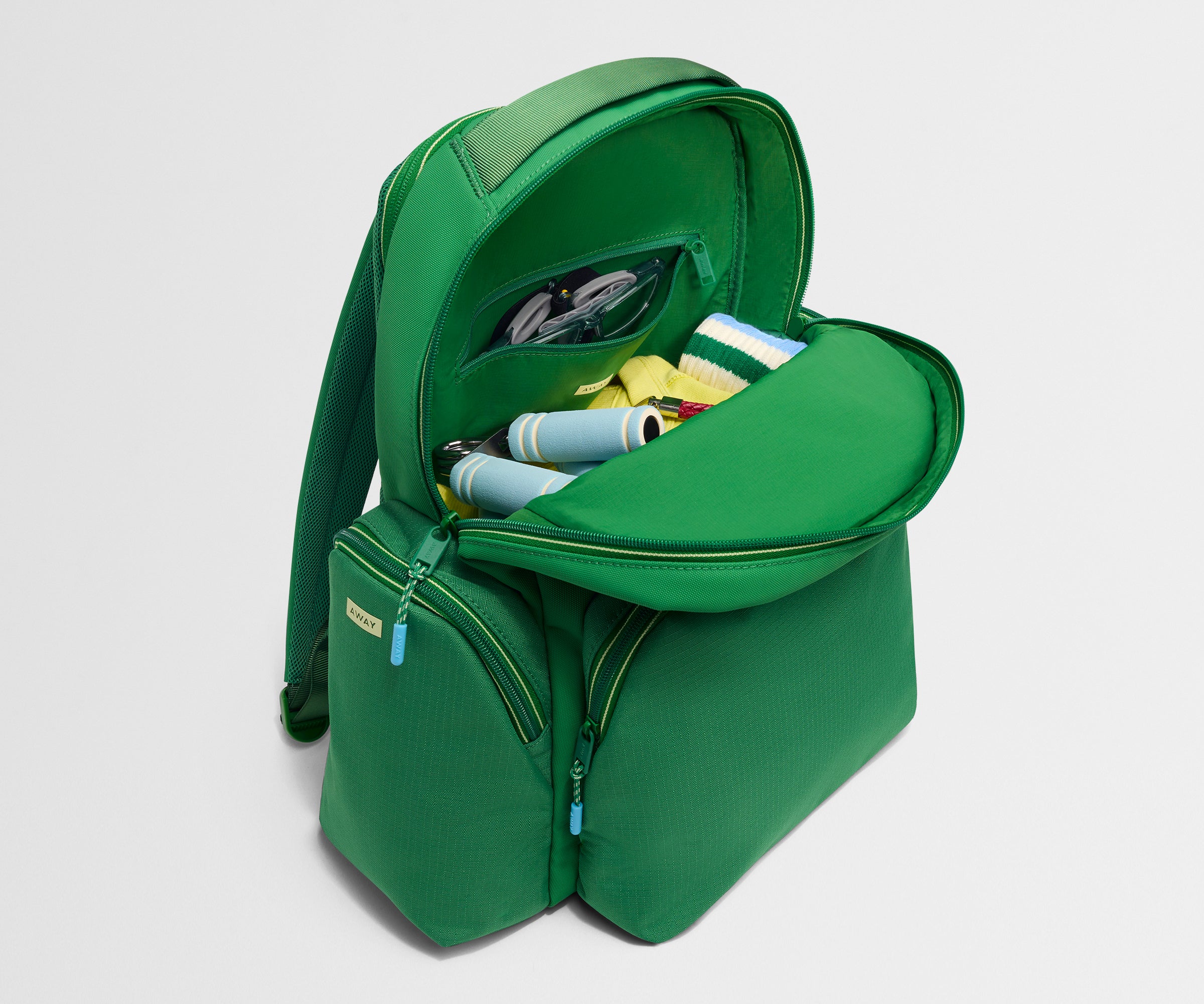 away-sport-backpack-sac-dos-clubhouse-green-tennis image 3