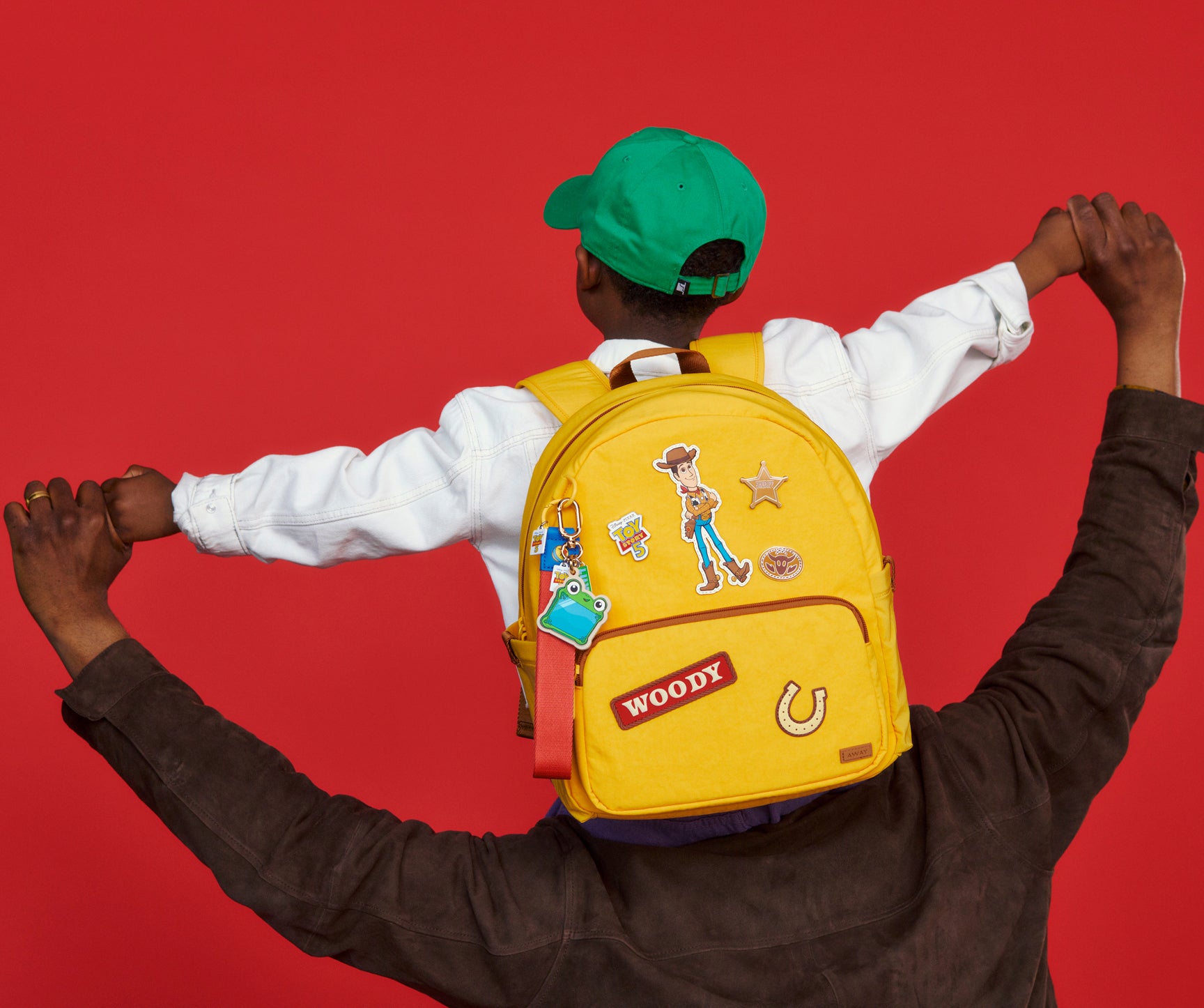 away-kids-backpack-sac-dos-enfant-woody-yellow image 4