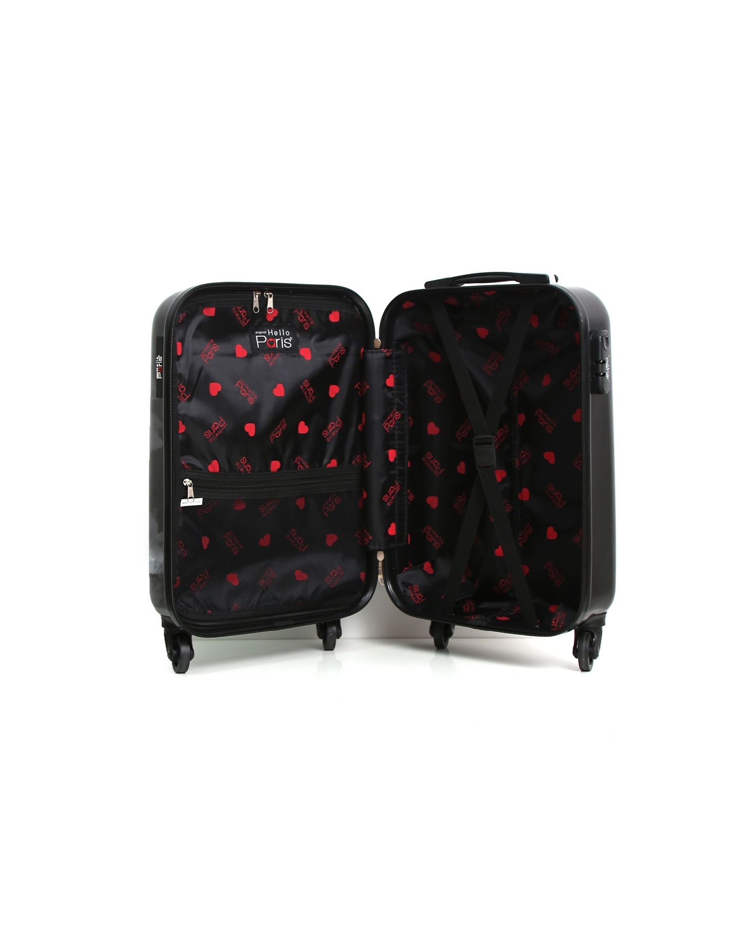 bluestar-rooftop-valise-cabine-rigide-noir-55x35x21-abs image 5