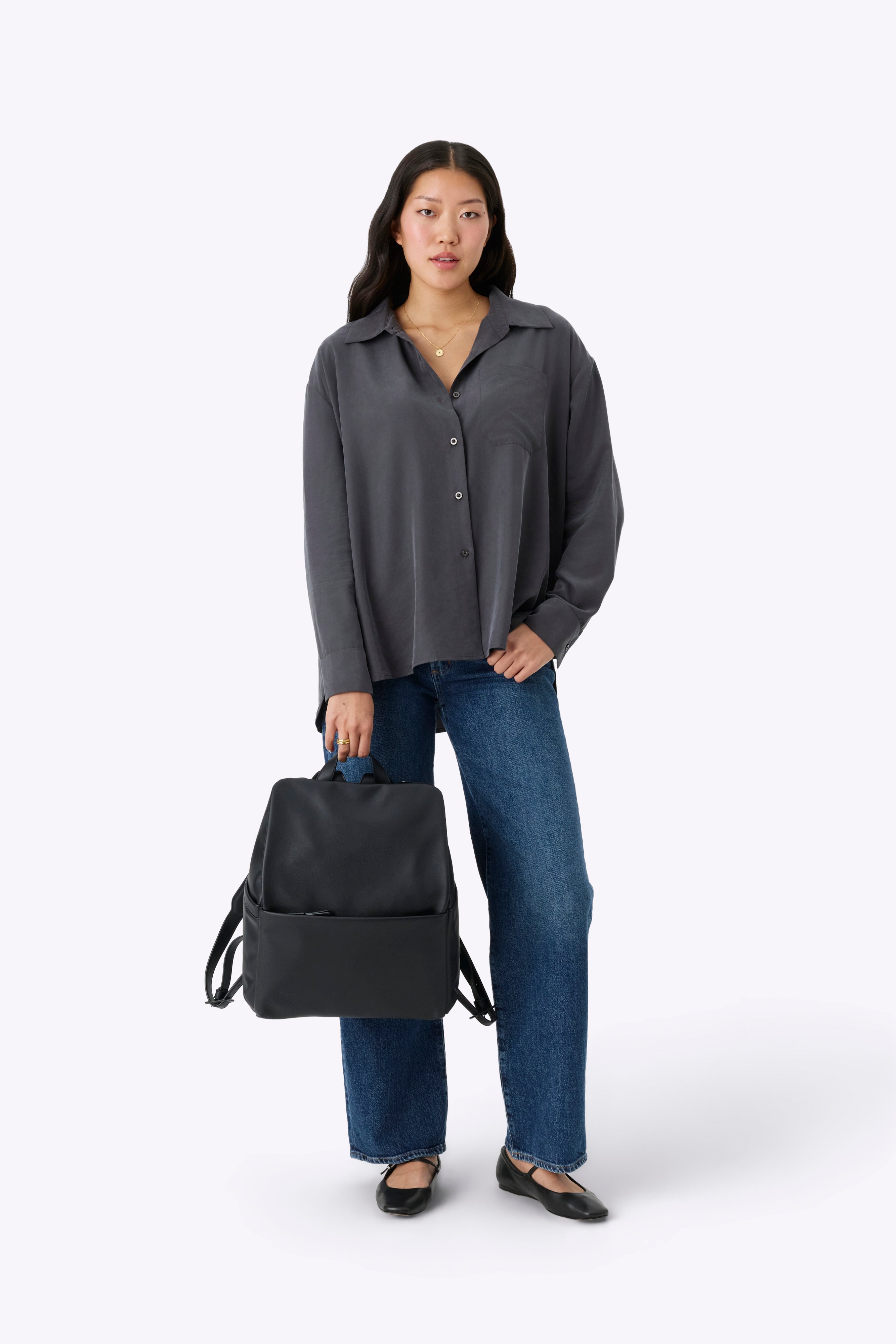 beis-everyday-diaper-sac-dos-langer-noir-vegan image 8