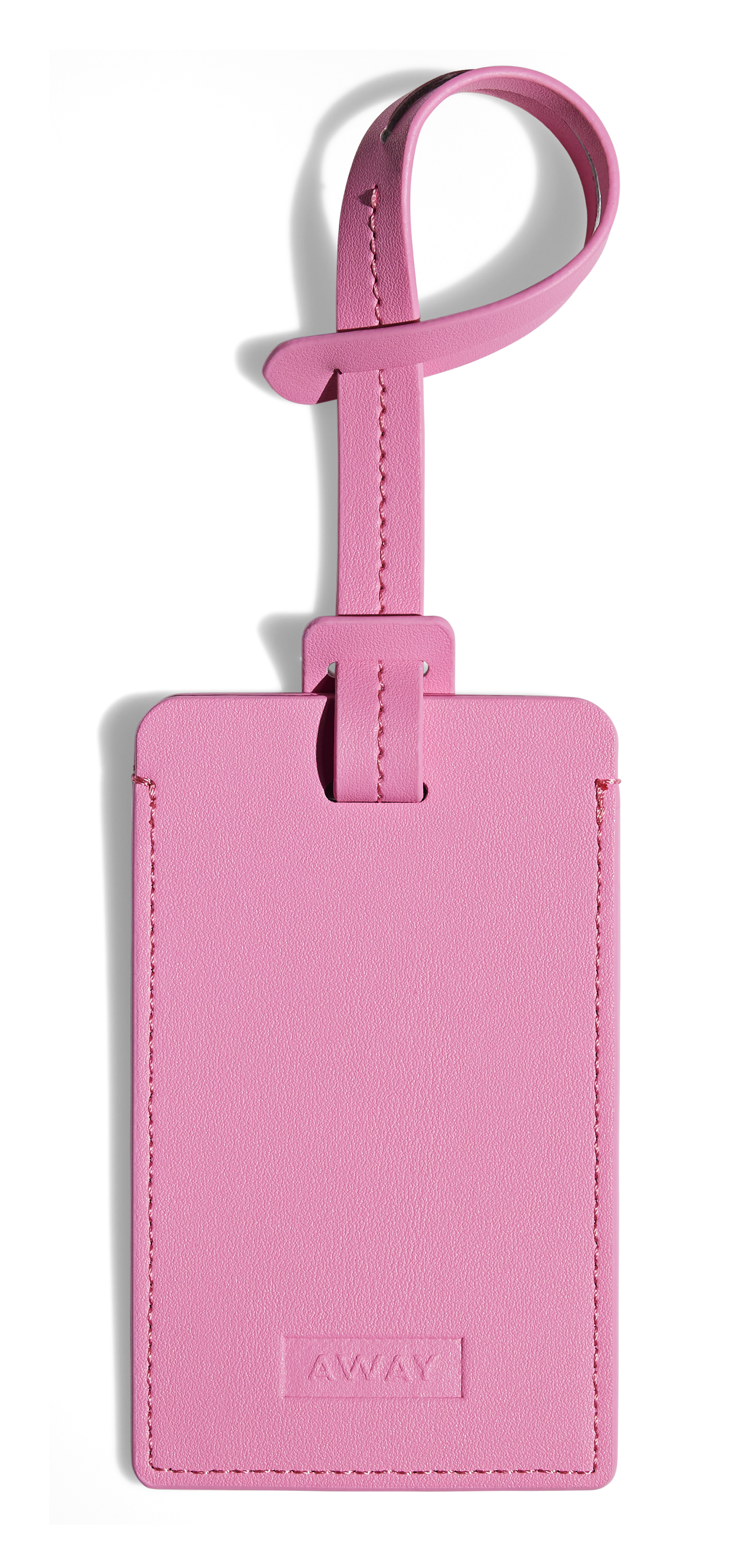 away-luggage-tag-tiquette-bagage-pink-punch image 1