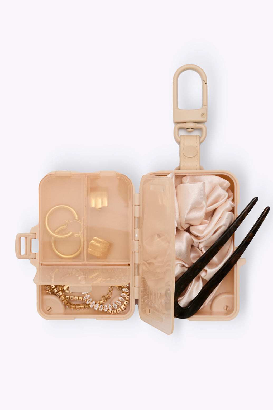 beis-micro-roller-charm-breloque-valise-beige-miniature image 2
