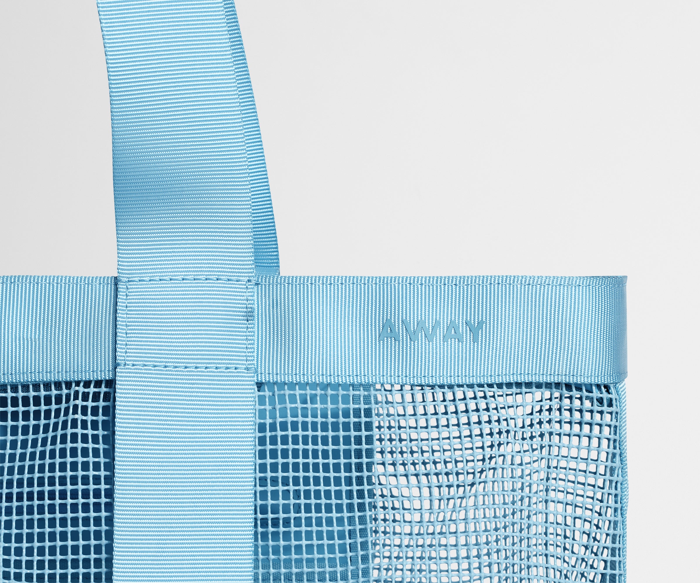 away-beach-tote-sac-de-plage-seaside-blue-filet image 4