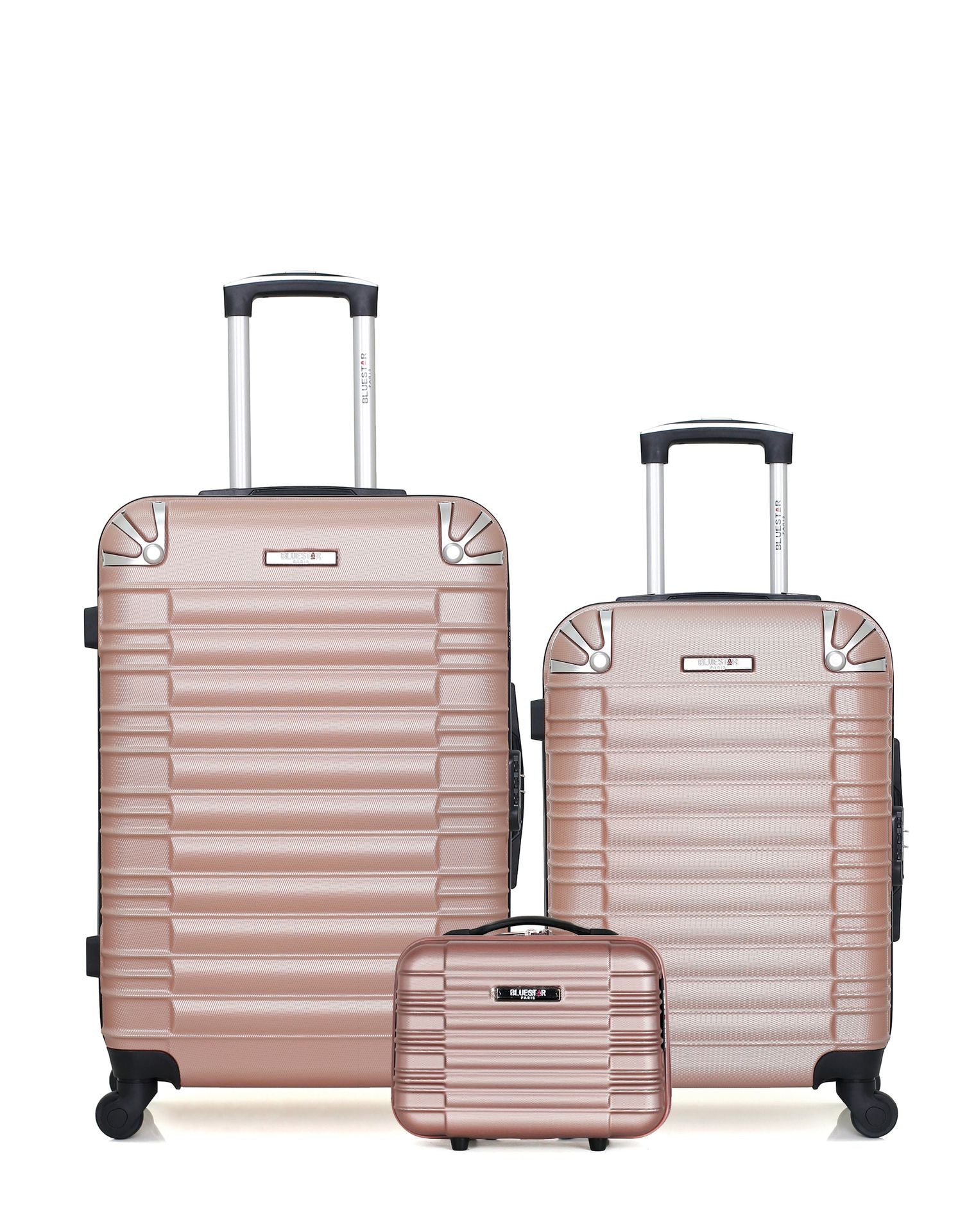 bluestar-lima-lot-3-valises-rigides-noir-cabine-vanity image 1