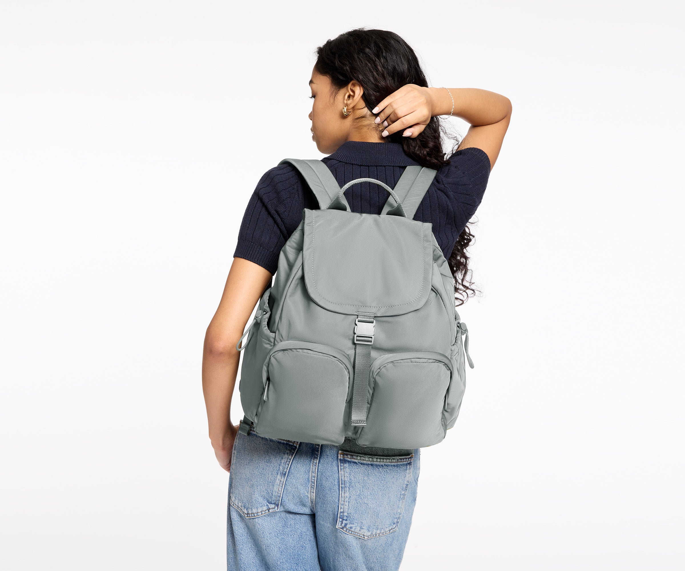 away-featherlight-cargo-sac-dos-gris image 5