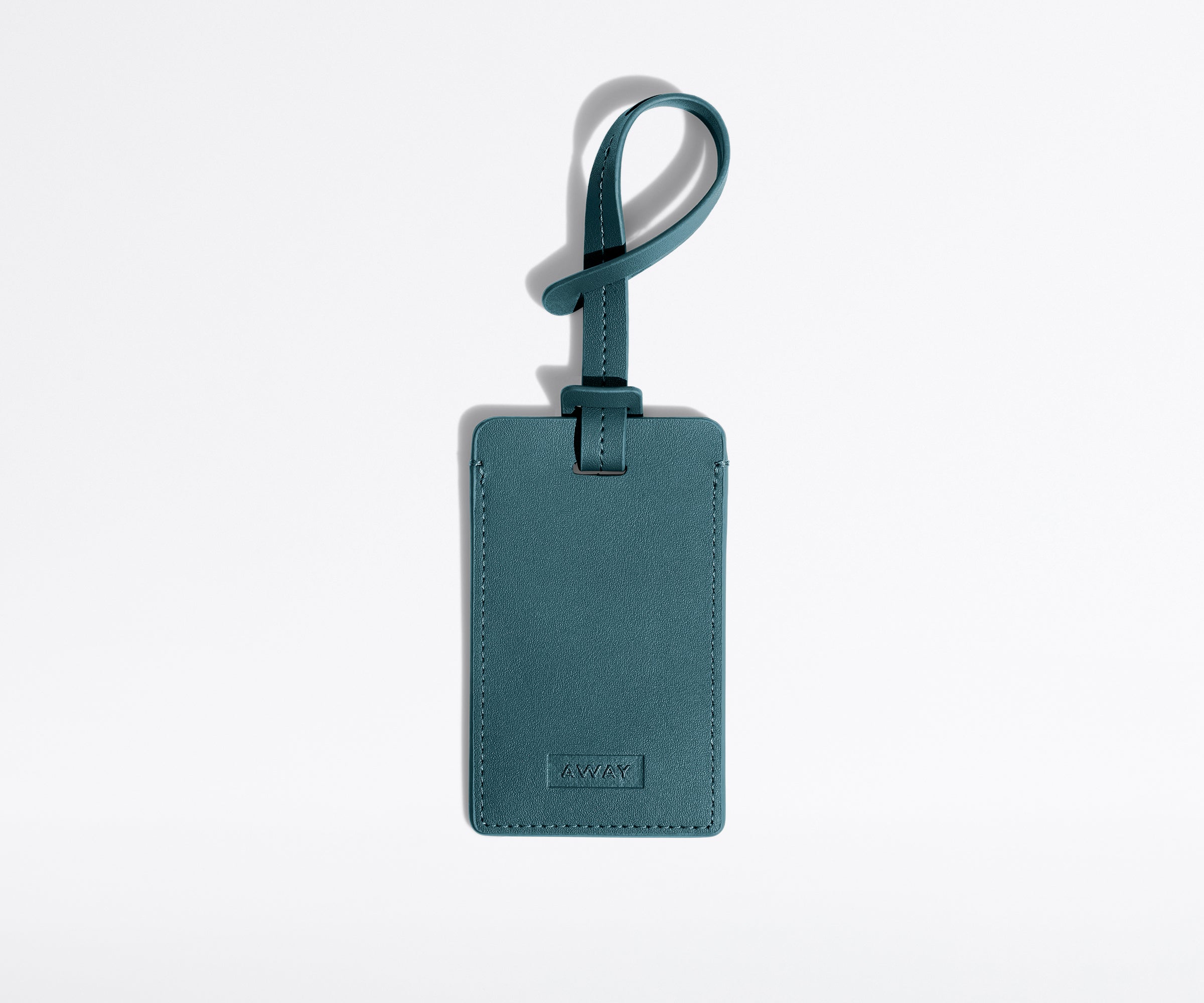 away-luggage-tag-tiquette-bagage-bleu-stormy-teal image 1