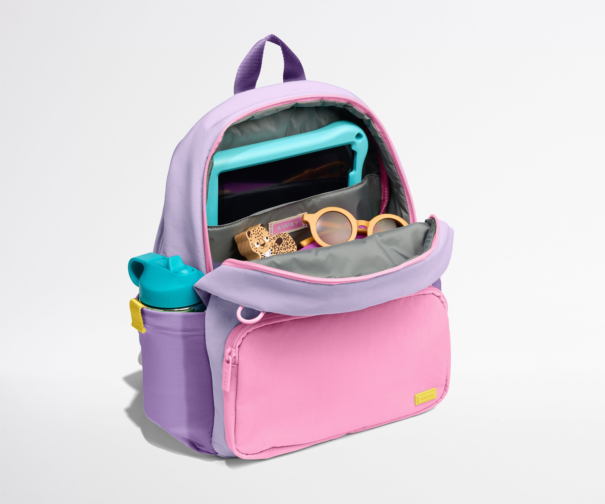 away-kids-backpack-sac-dos-enfant-butterfly-purple-violet image 2