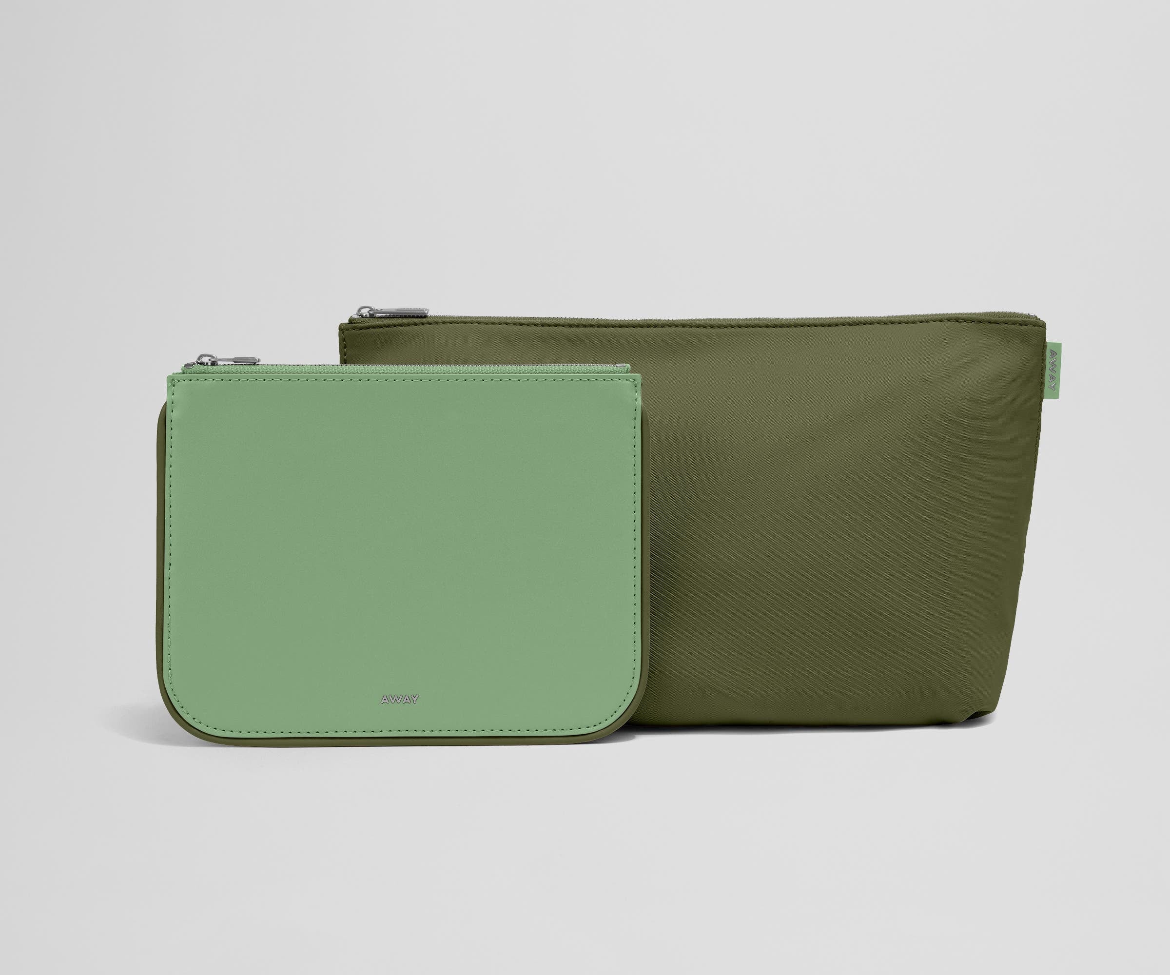 away-pouch-duo-trousse-voyage-sea-green-vert-lot-2 image 1