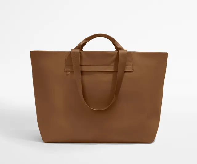 away-featherlight-tote-sac-cabas-marron-amaro image 1