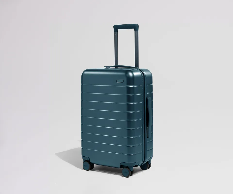 away-the-carry-on-valise-cabine-stormy-teal-bleu-sarcelle image 1
