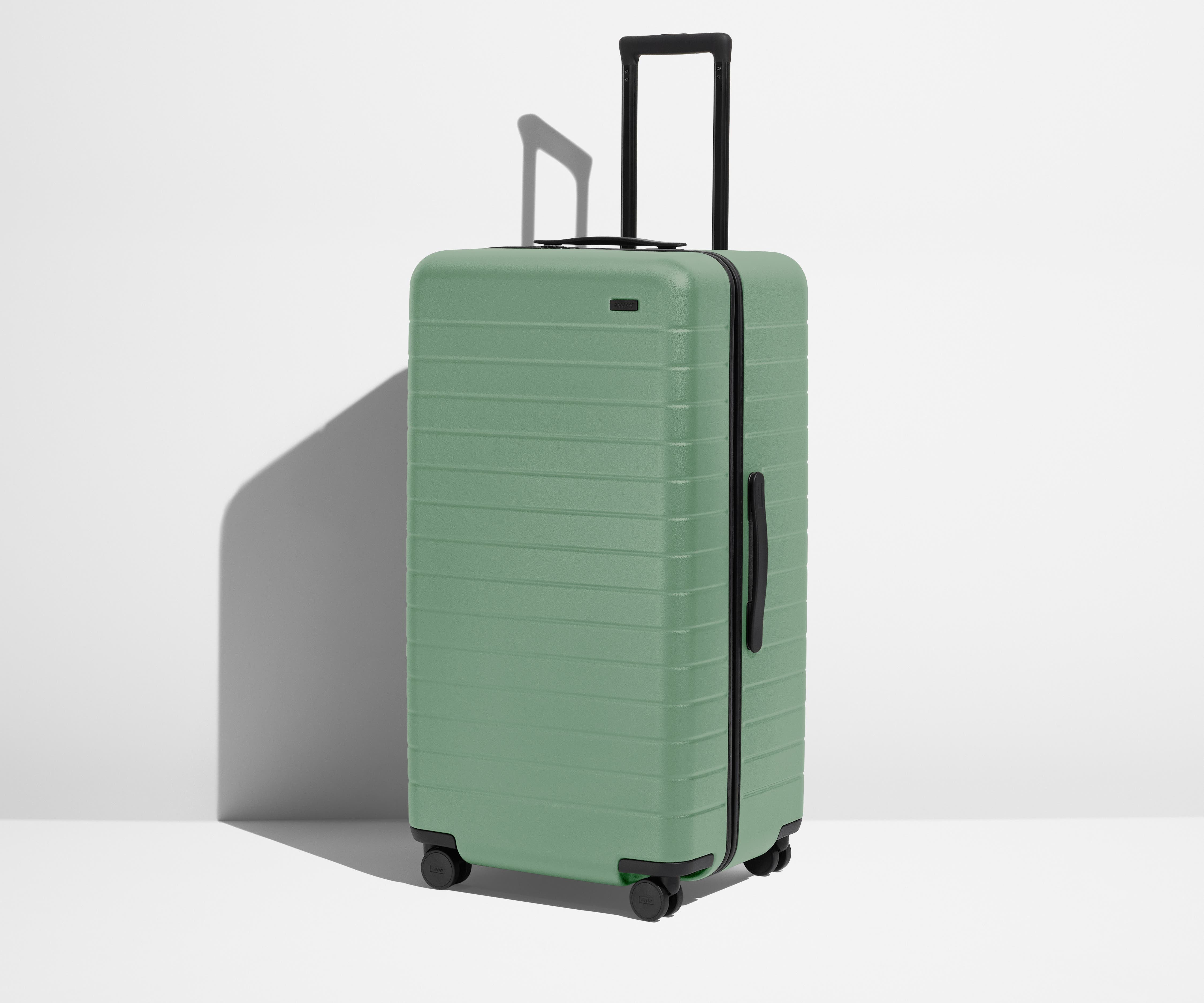 away-trunk-valise-soute-rigide-sea-green-compression image 2