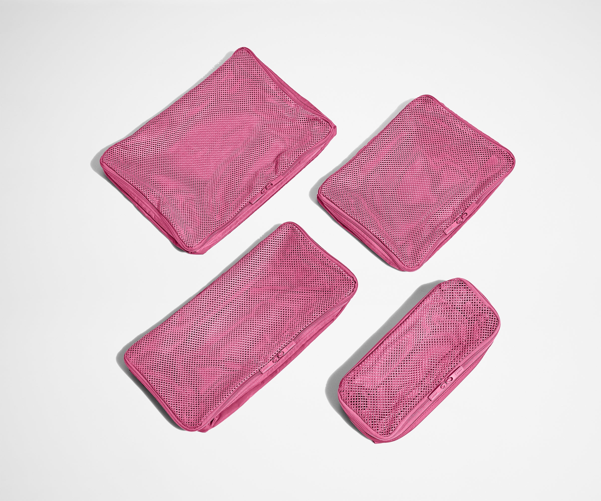 away-insider-packing-cubes-set-4-cubes-rangement-island-pink-nylon image 2