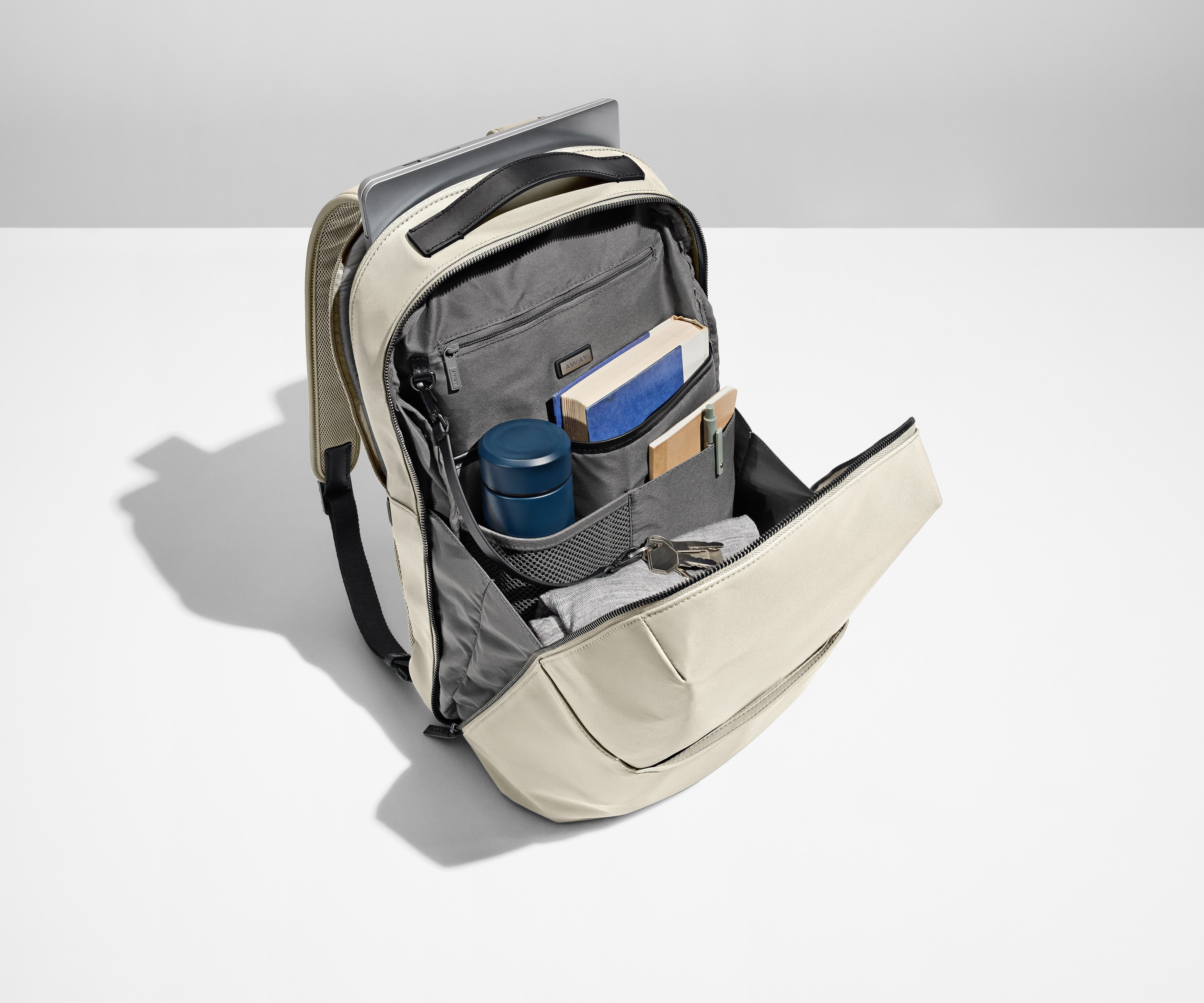 away-the-everywhere-zip-sac-dos-blanc-sel-16-pouces image 3