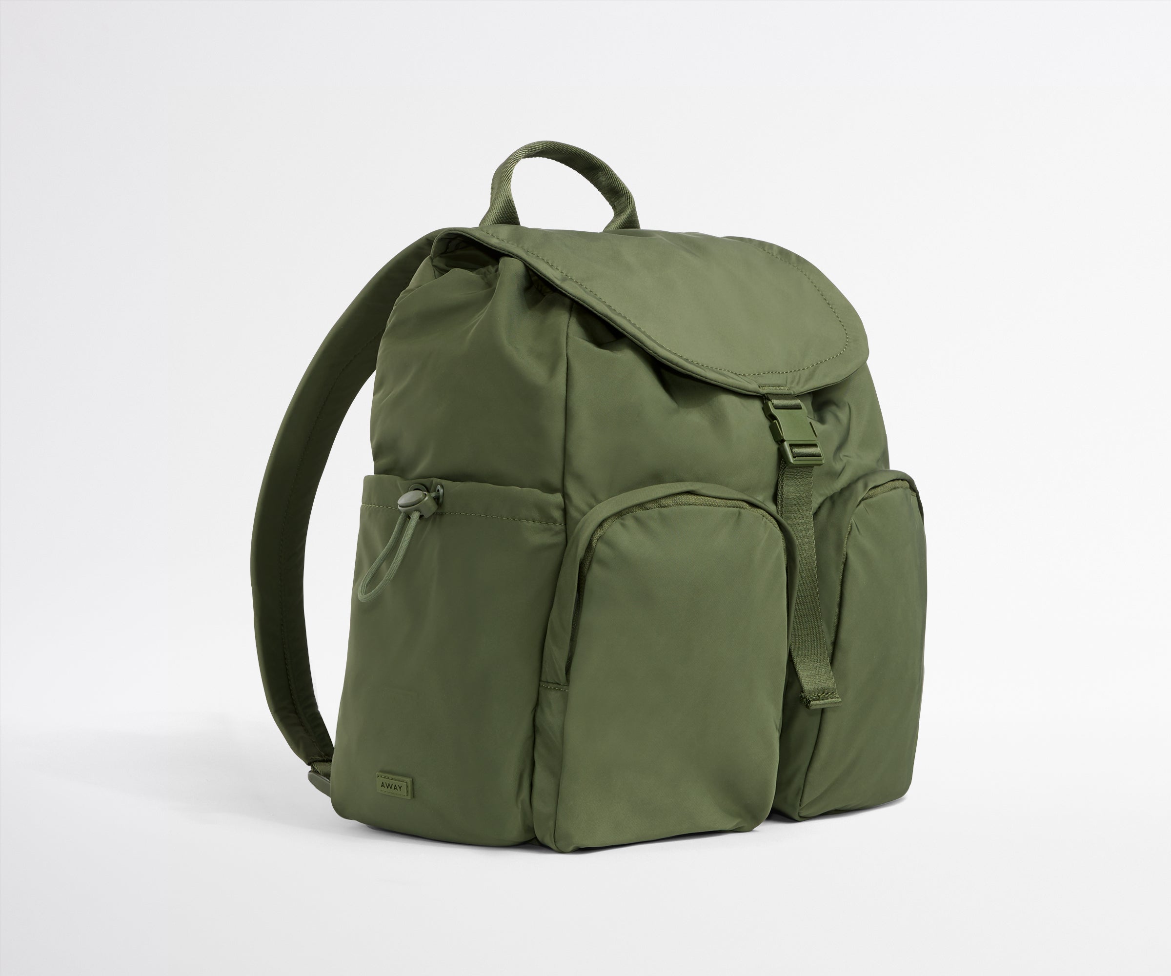 away-featherlight-cargo-sac-dos-olive-green-lavable image 2
