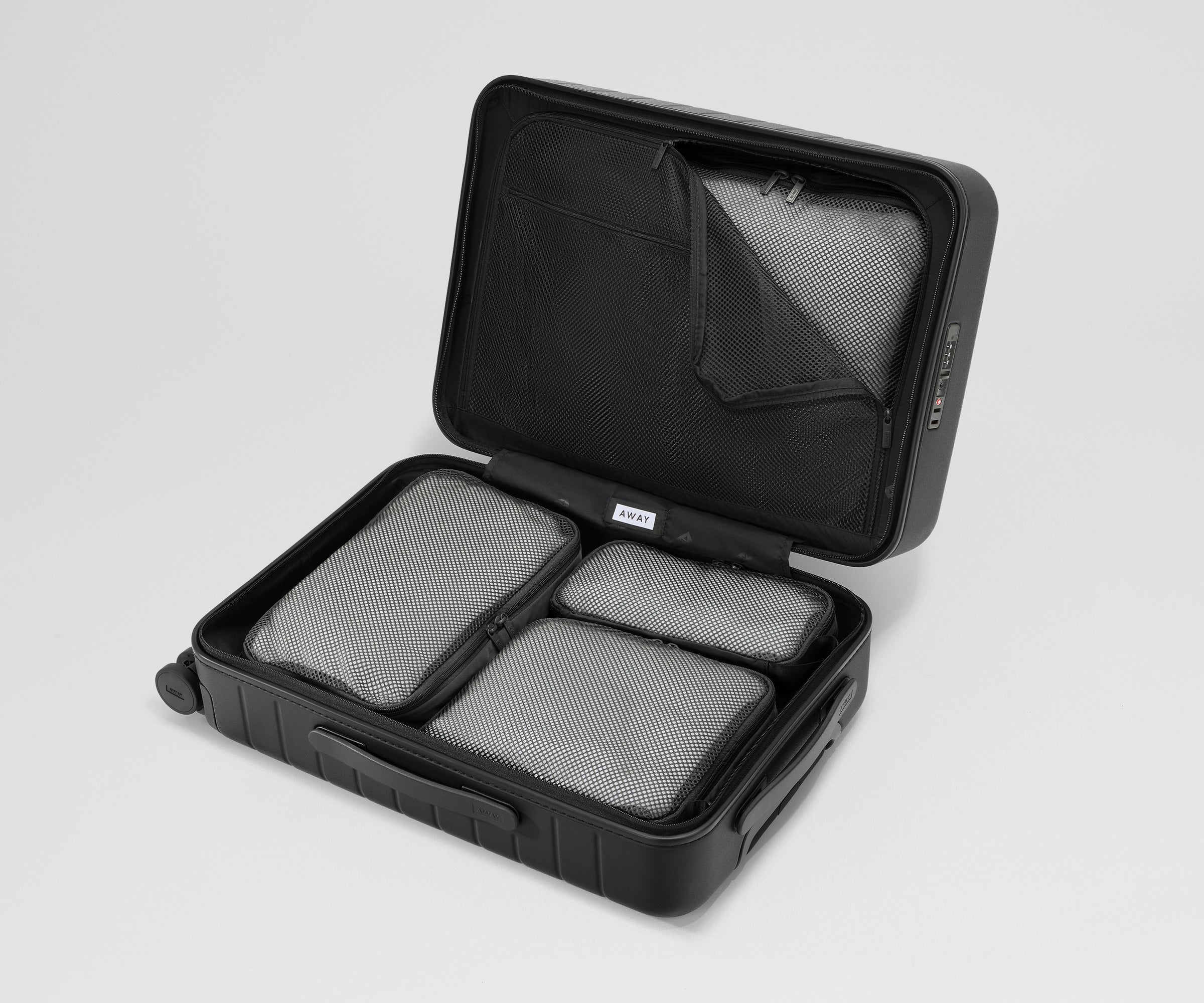 away-compression-packing-cubes-organiseur-valise-noir image 5
