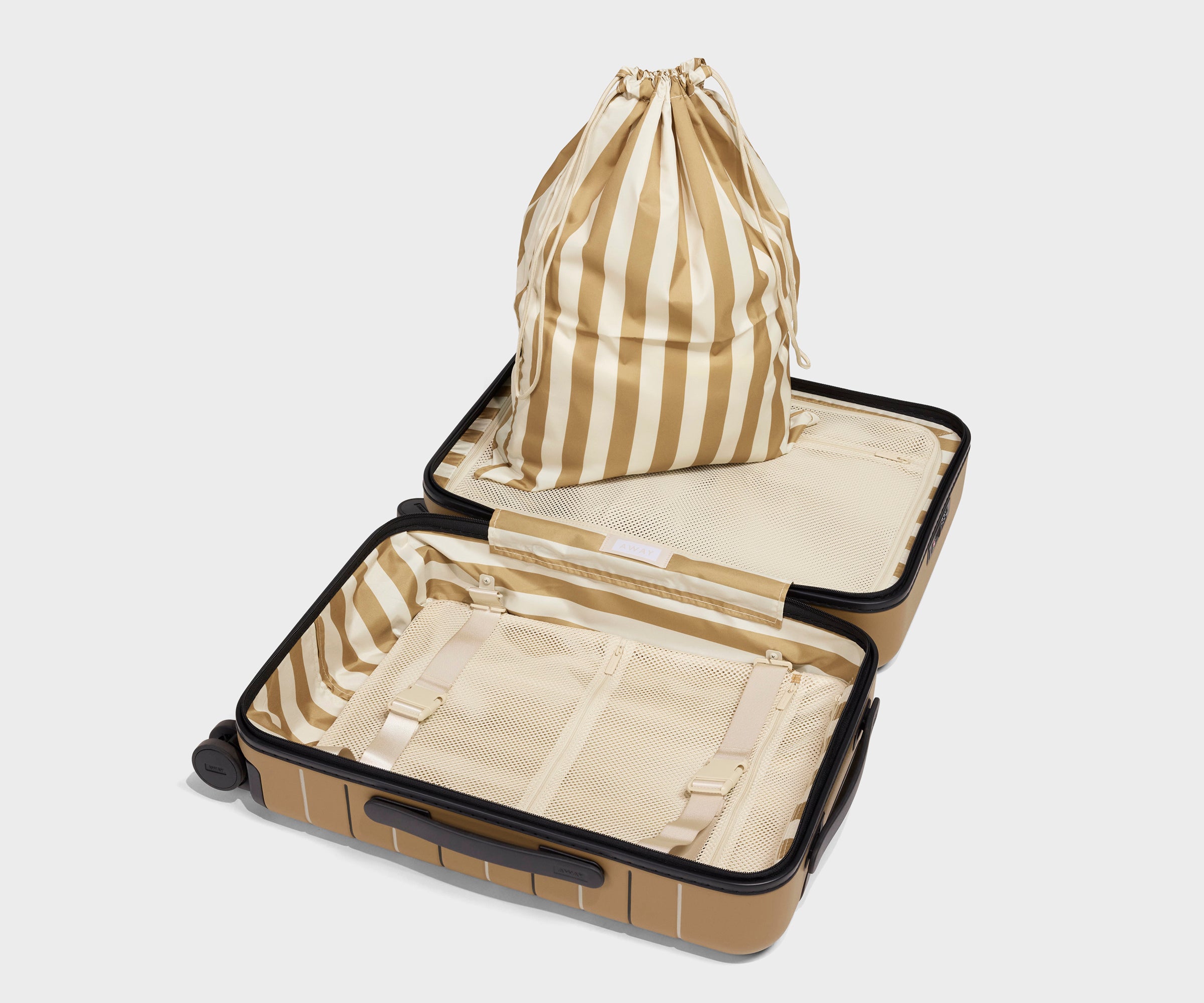 away-carry-on-valise-cabine-tide-line-stripe-rayures image 5