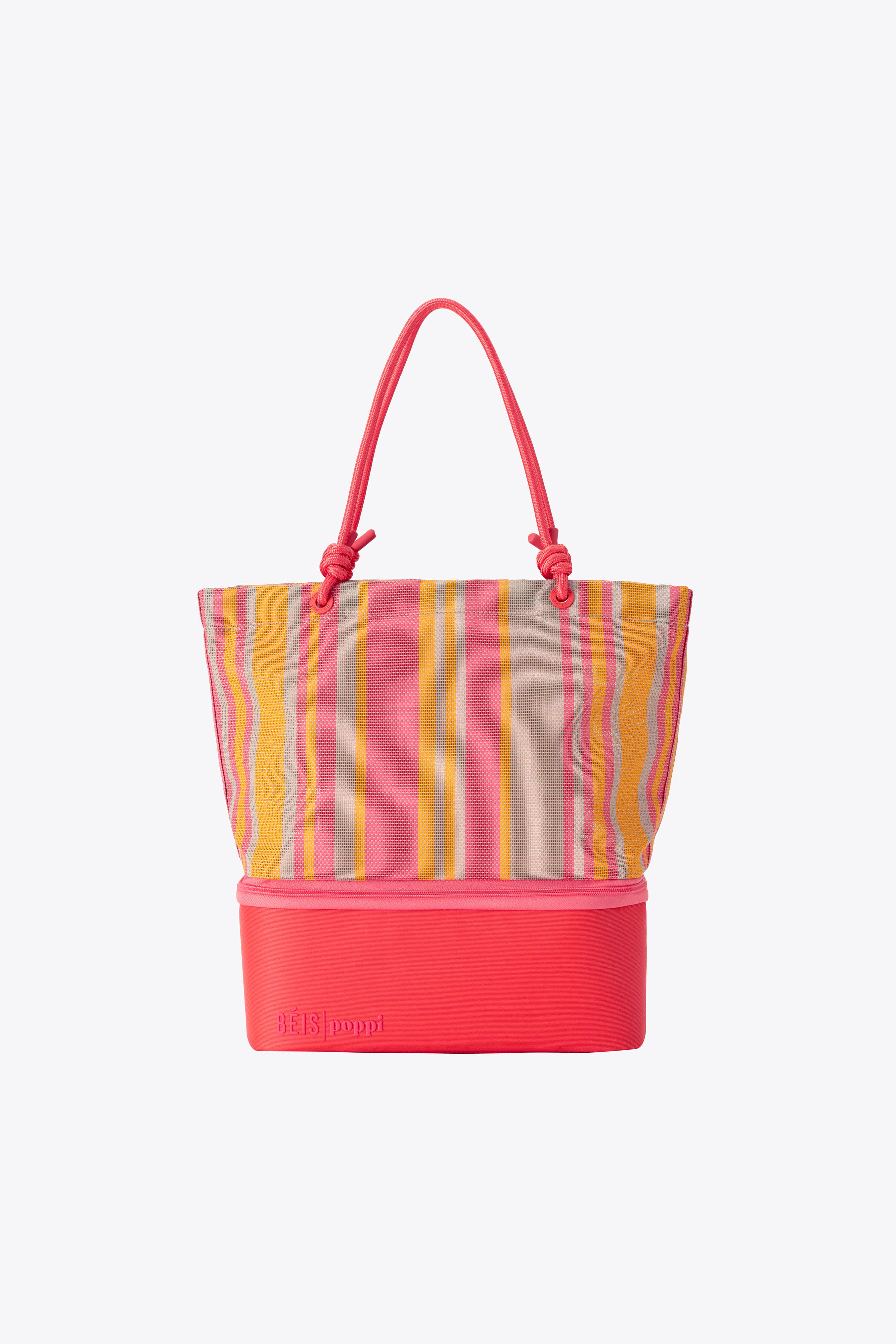 beis-the-cooler-tote-sac-tote-juicy-stripe-isotherme image 1
