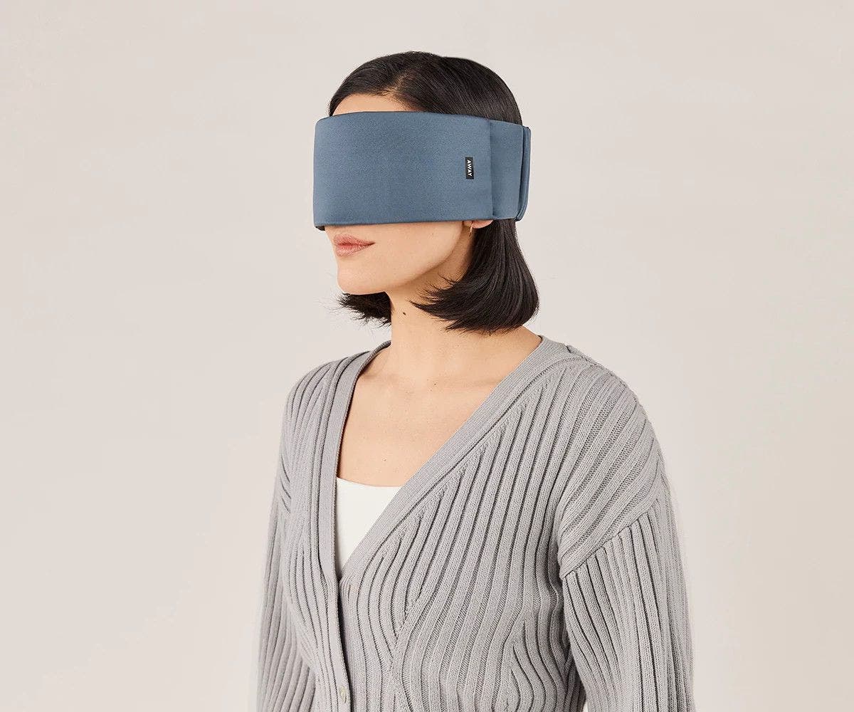 away-sleep-mask-masque-de-nuit-bleu-navy-blue image 4