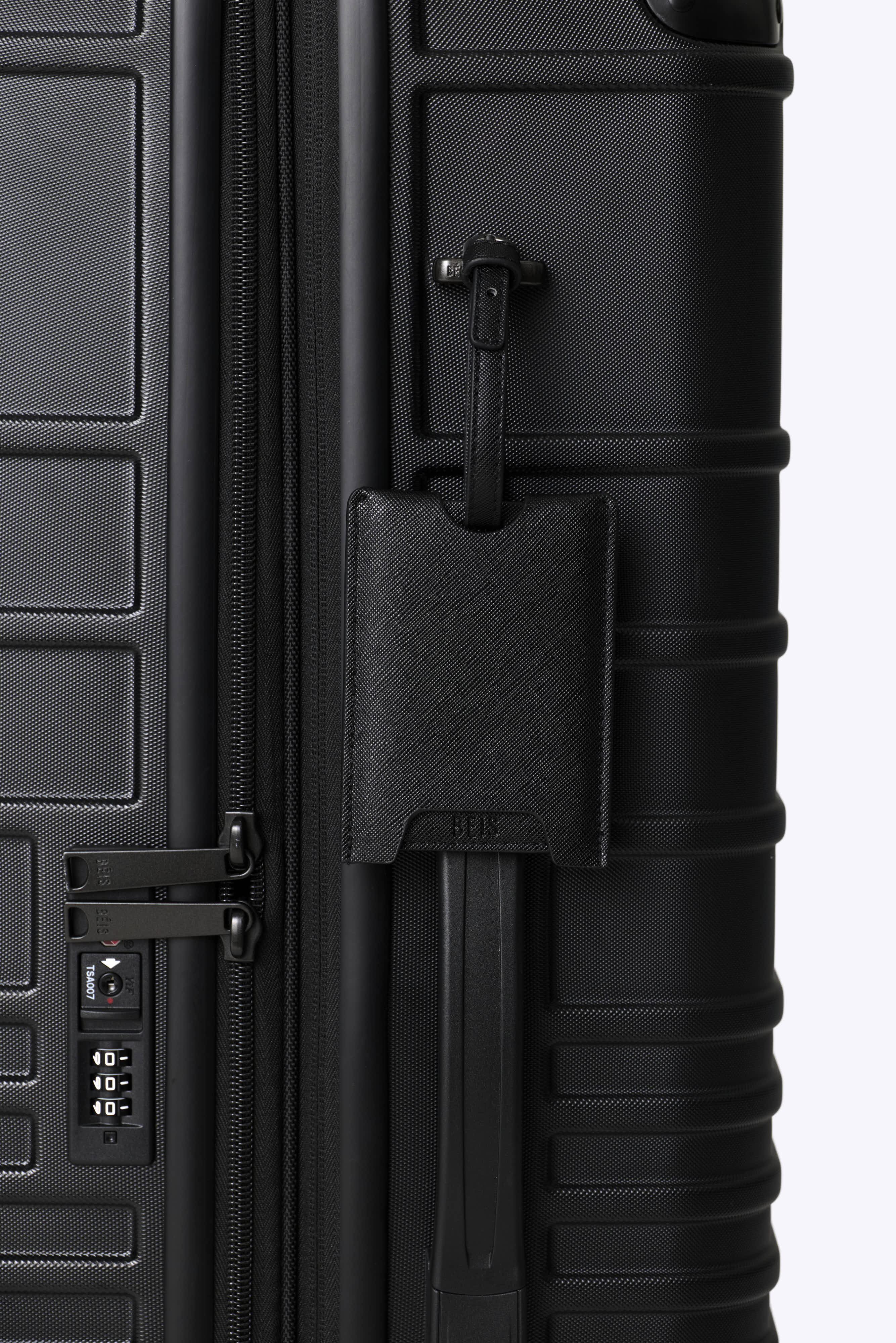 beis-the-luggage-tag-tiquette-bagage-noir-cache-adresse image 2