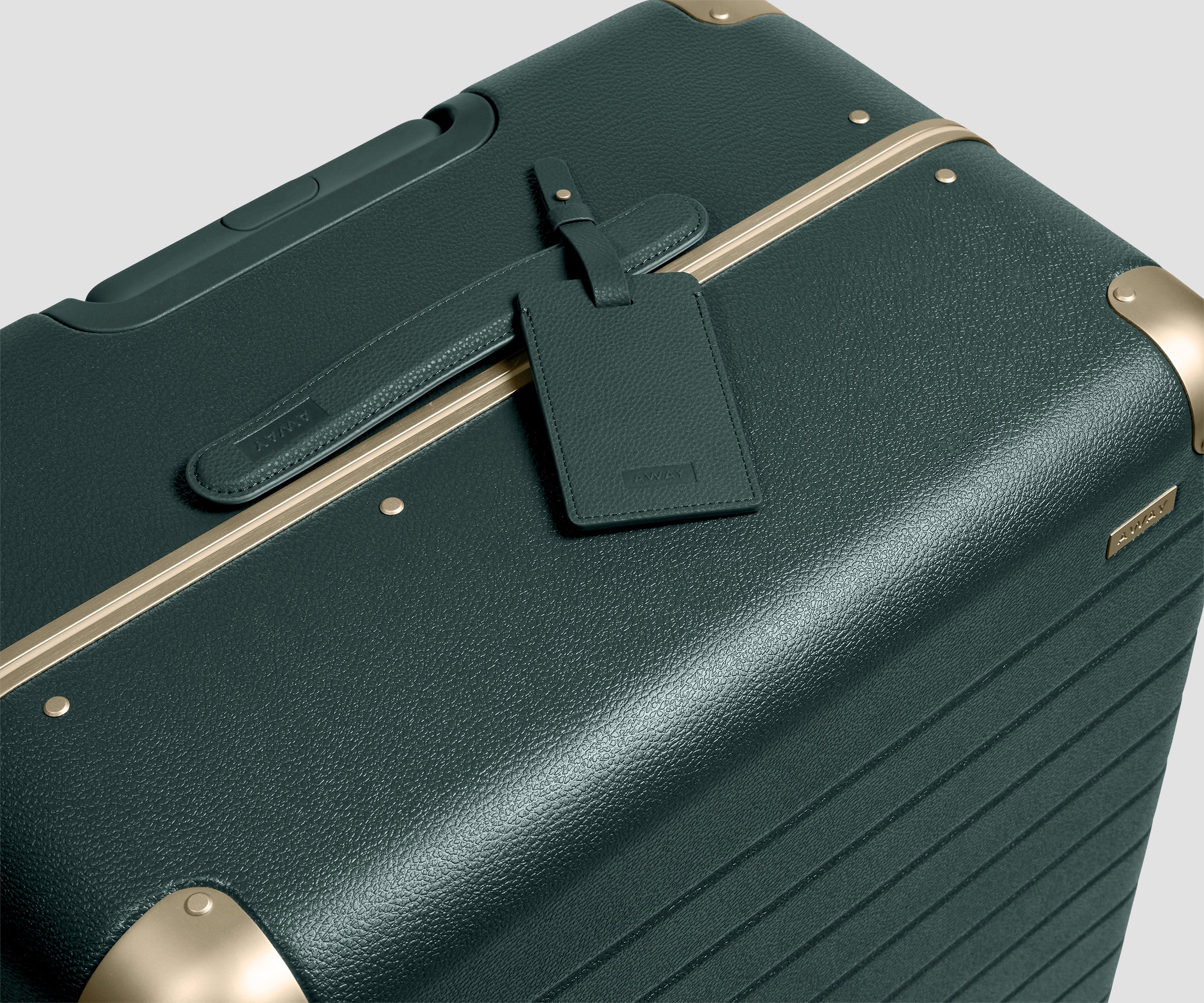 away-aluminum-edge-medium-valise-soute-vert-aluminium image 8
