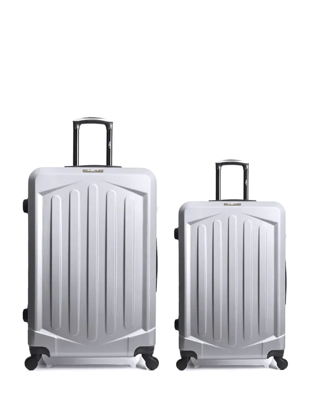 bluestar-hagen-lot-2-valises-rigides-noir-weekend-cabine image 1