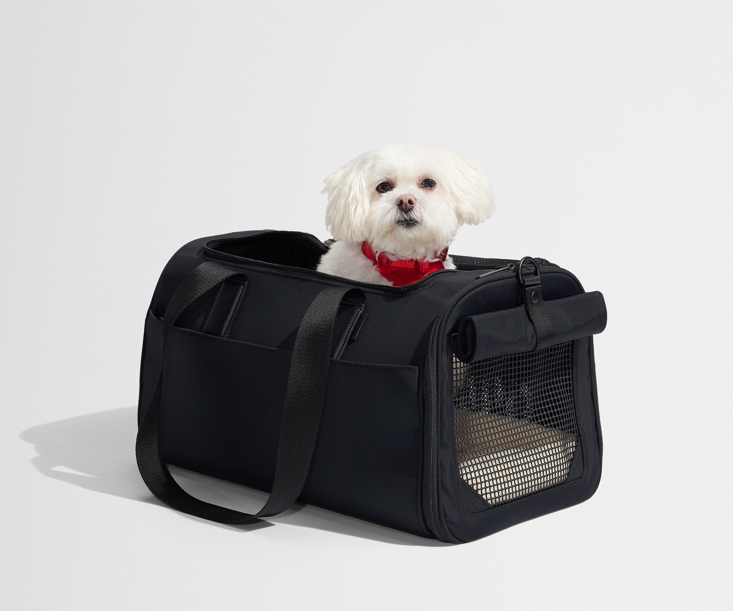 away-pet-carrier-sac-transport-animal-noir-cabine image 4